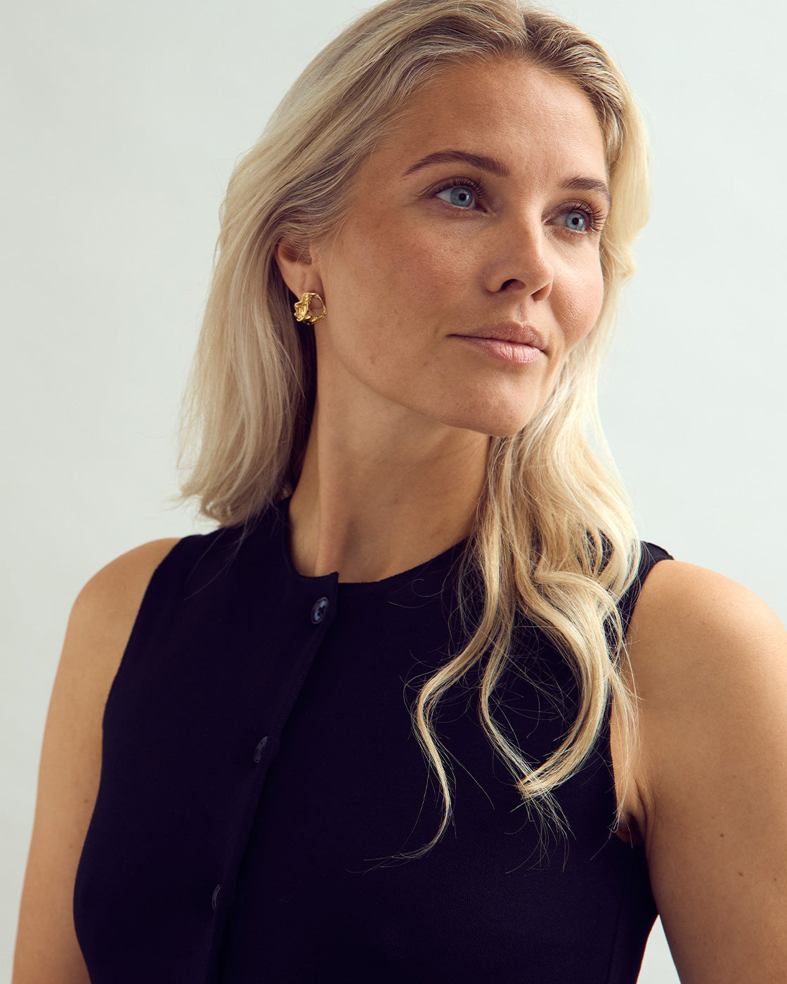 Paulette Øreringe - 18 karat forgyldt