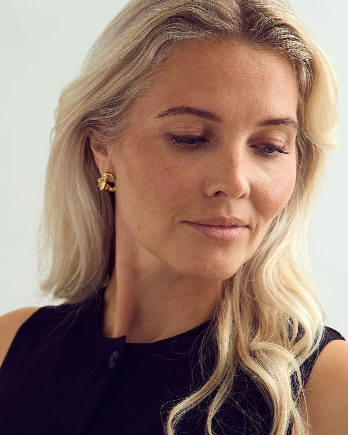 Paulette Øreringe - 18 karat forgyldt