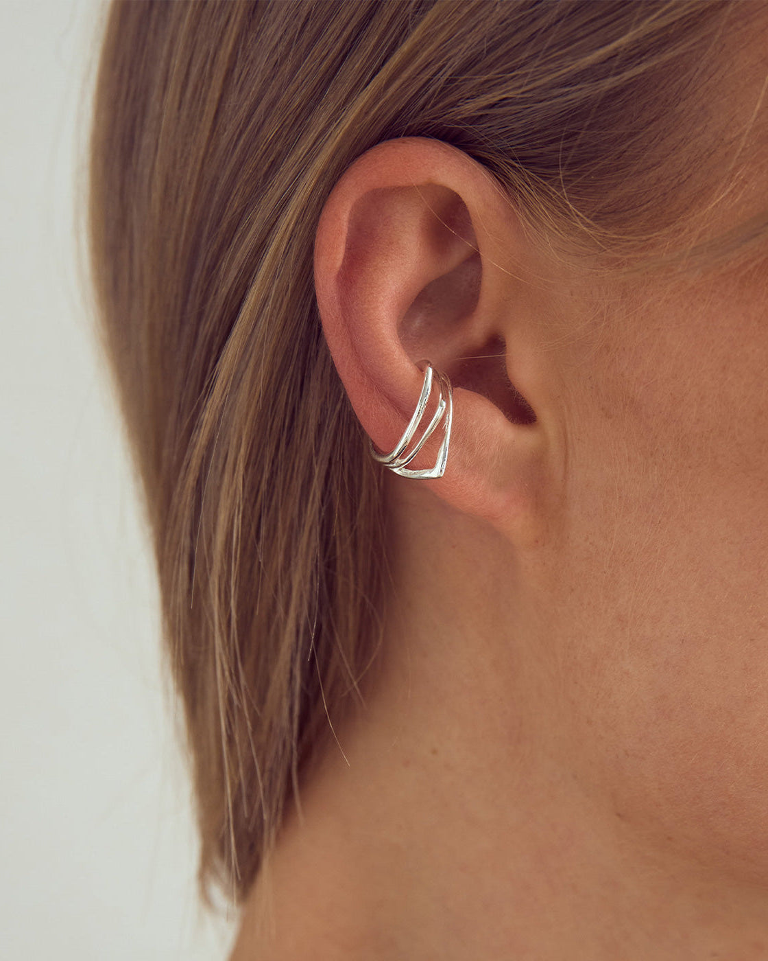 Gry Earcuff - Sølvbelagt