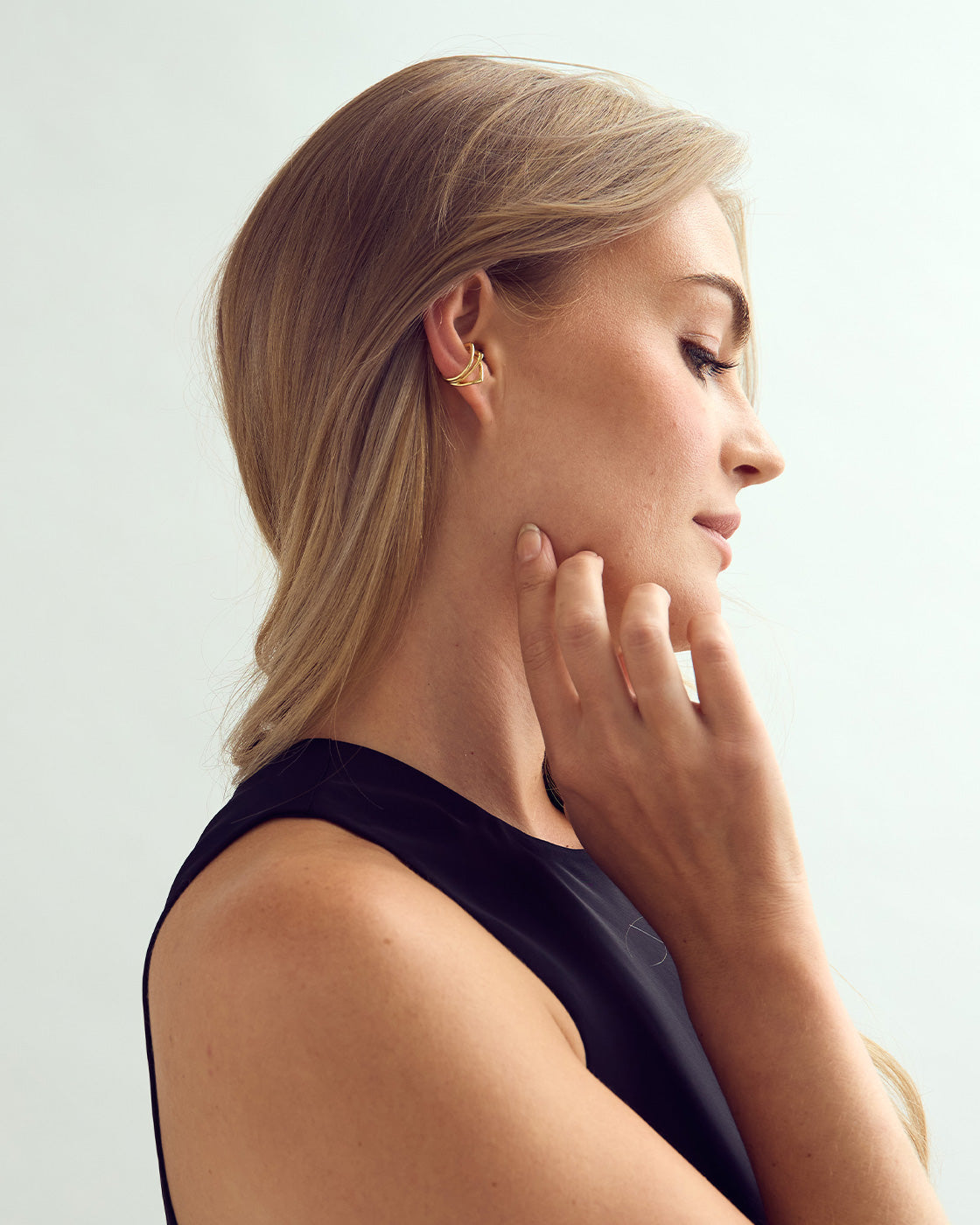 Gry Earcuff - 18 karat forgyldt