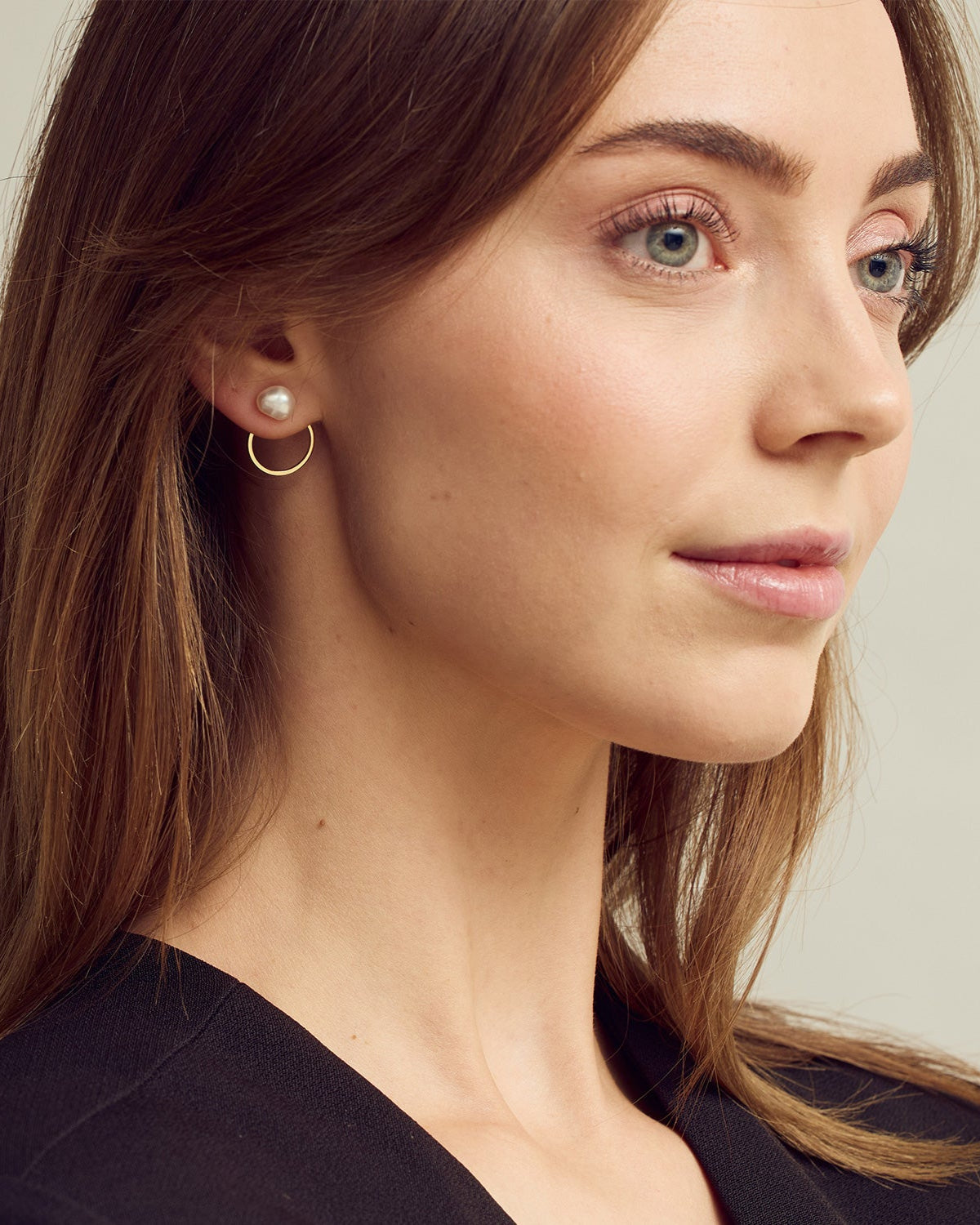 <tc>Jewelry set - Vega Earrings / Lea Necklace / Lea Bracelet - 18 carat gold plated</tc>