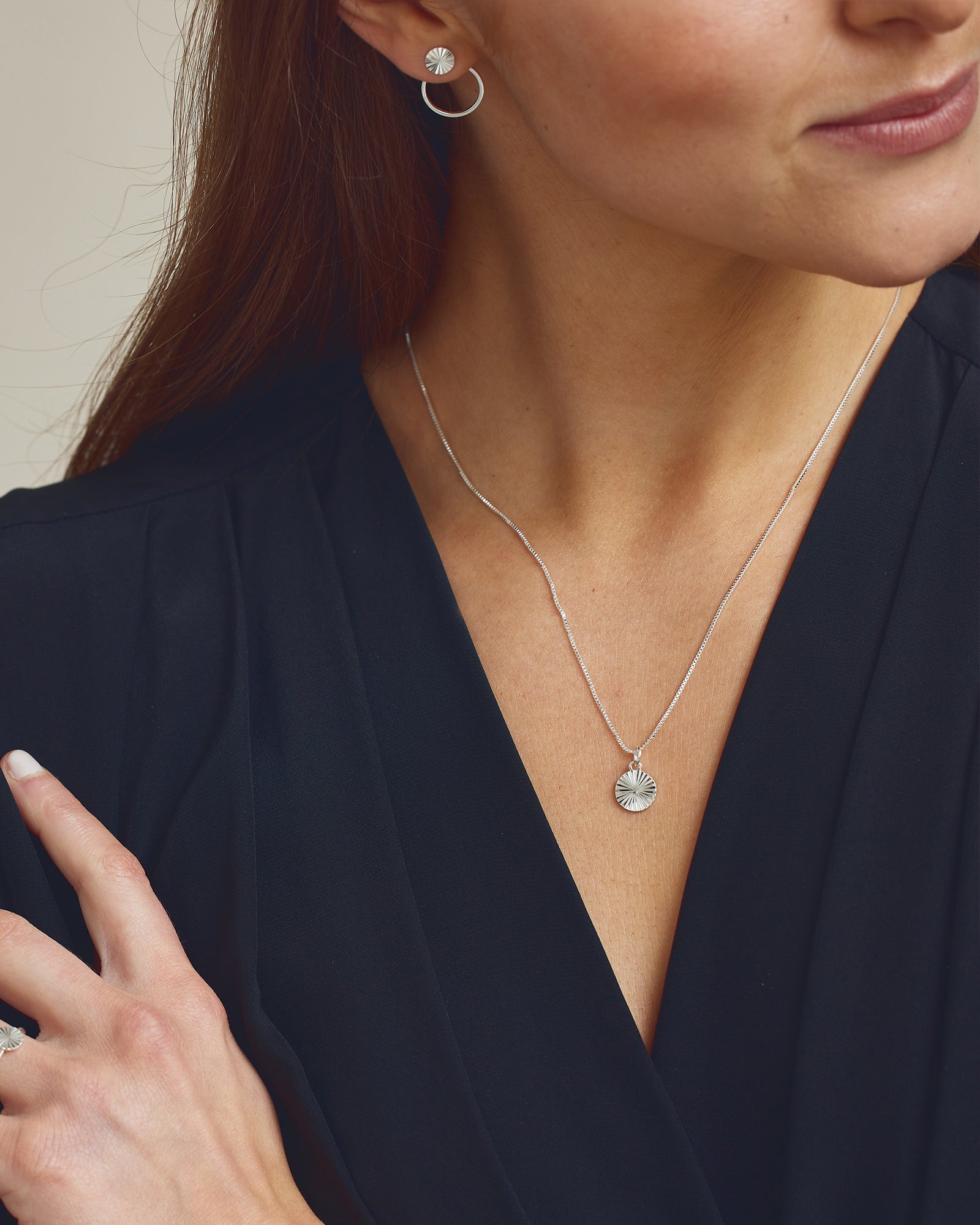 Scarlett Halskæde - Sølvbelagt