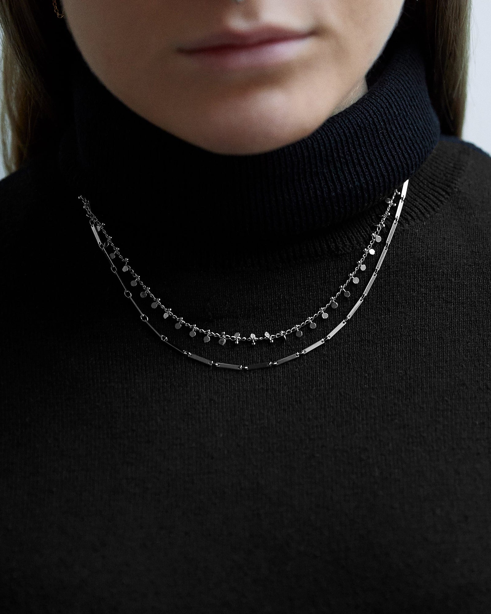 Ave Halsband - Silverpläterad
