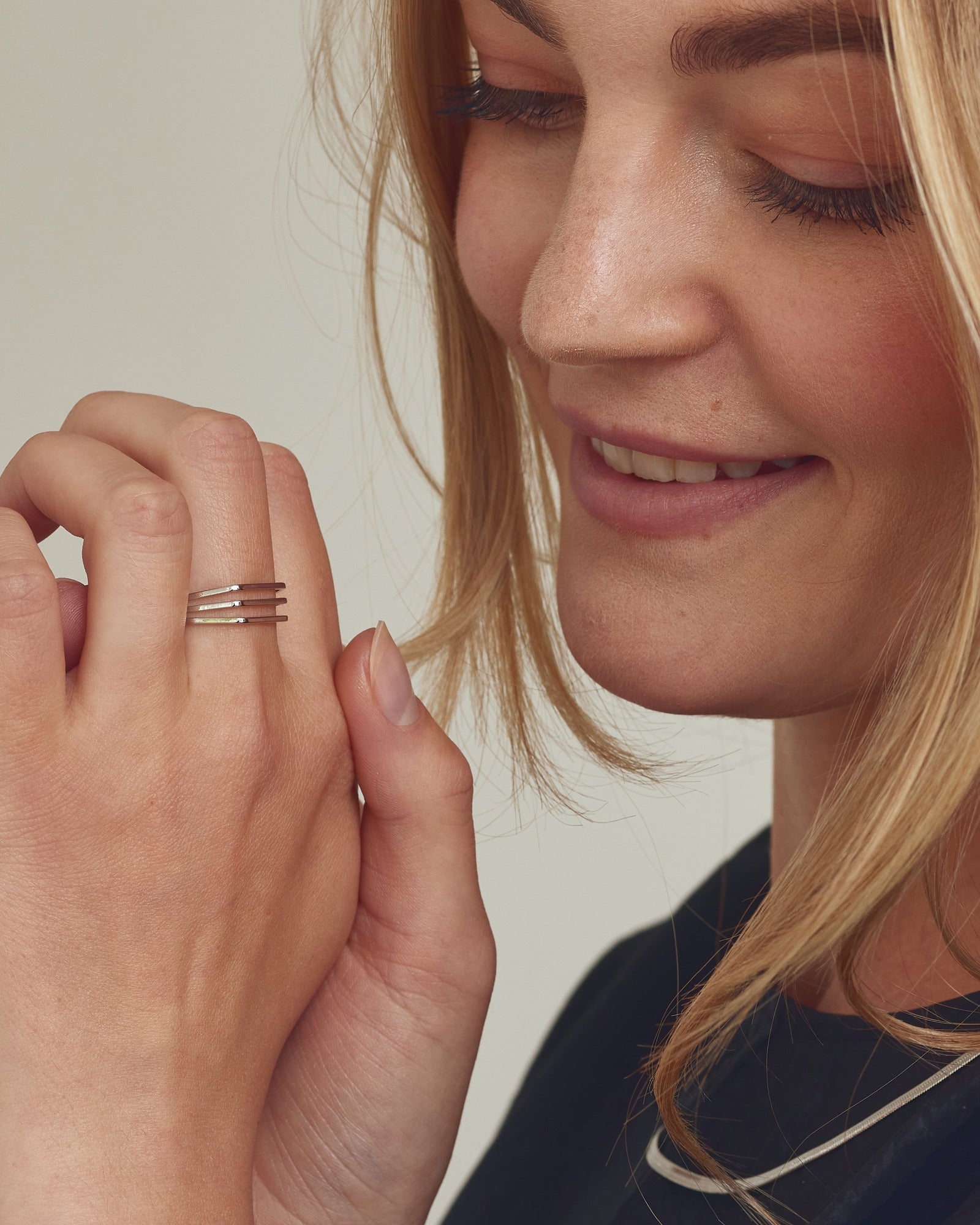 Andrea Ring - Sølvbelagt