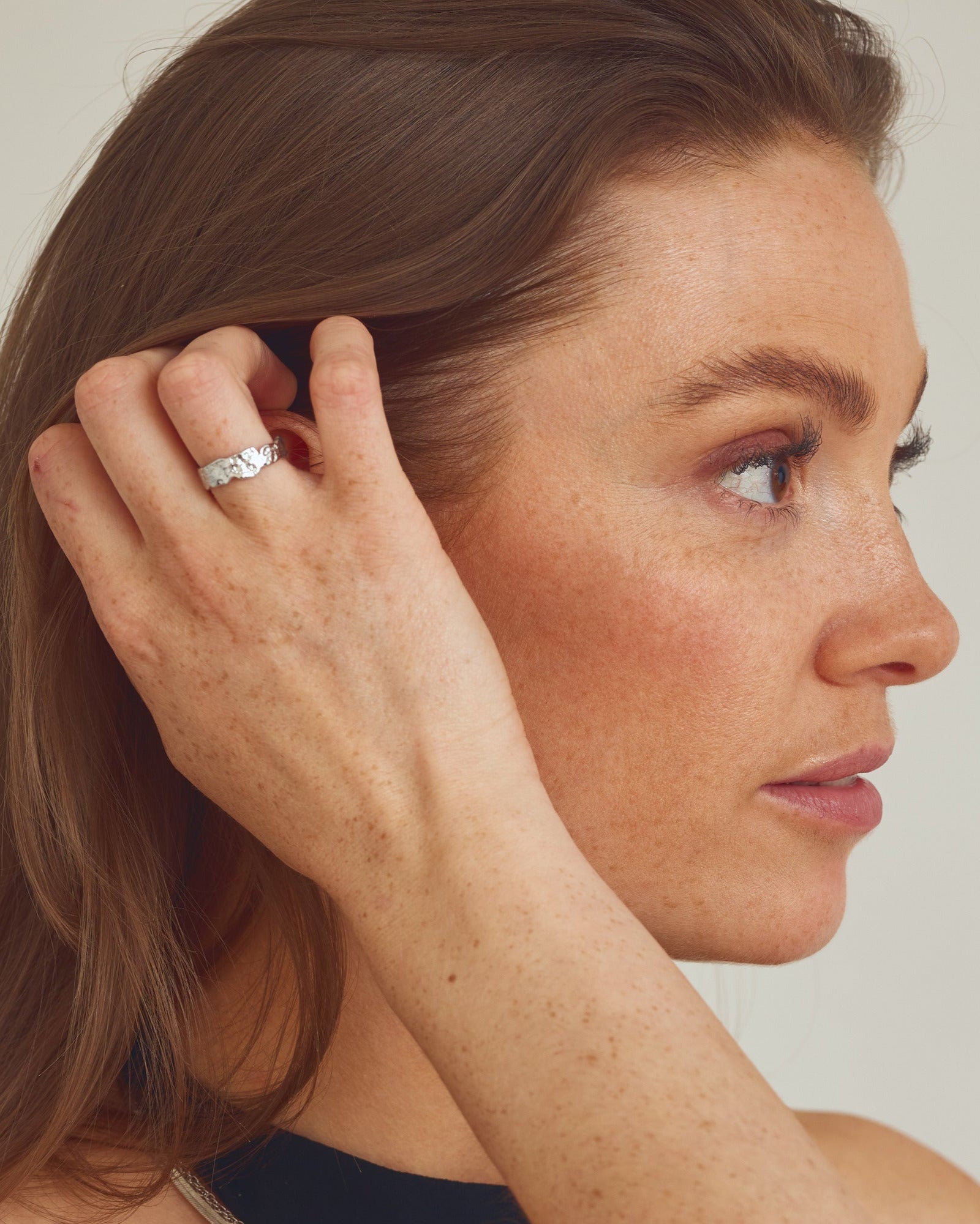 Nina Ring - Silver plated