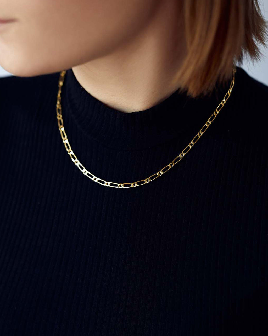 Barbette Halskæde - 18 karat forgyldt