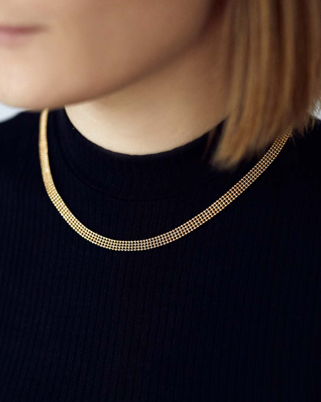 Eden Halskæde - 18 karat forgyldt
