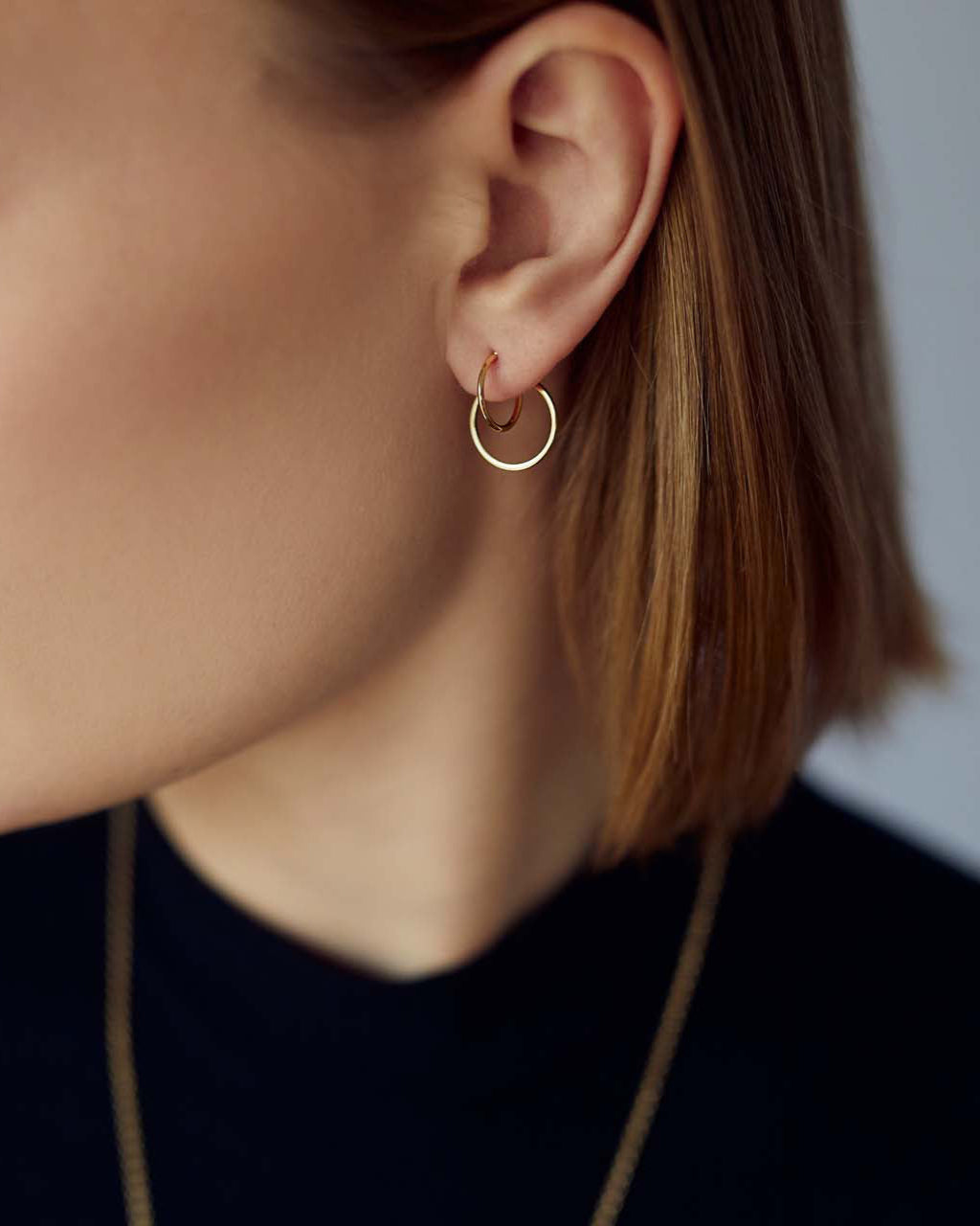 Sharin Øreringe - 18 karat forgyldt