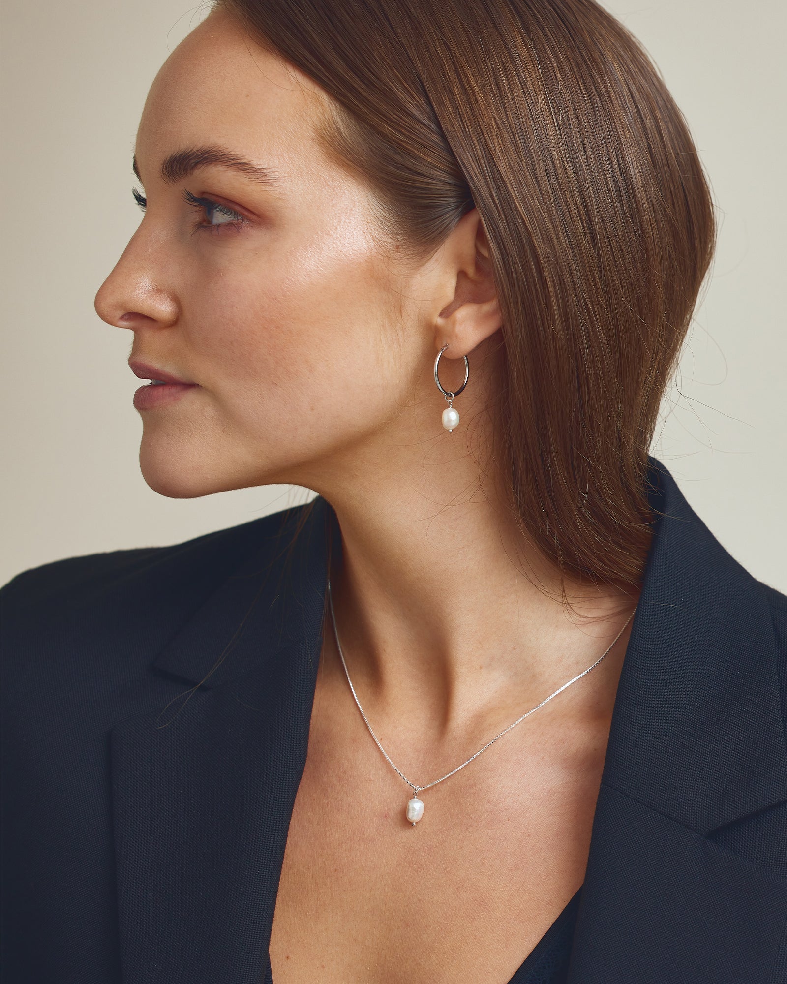 Lea Halsband - Silverpläterad