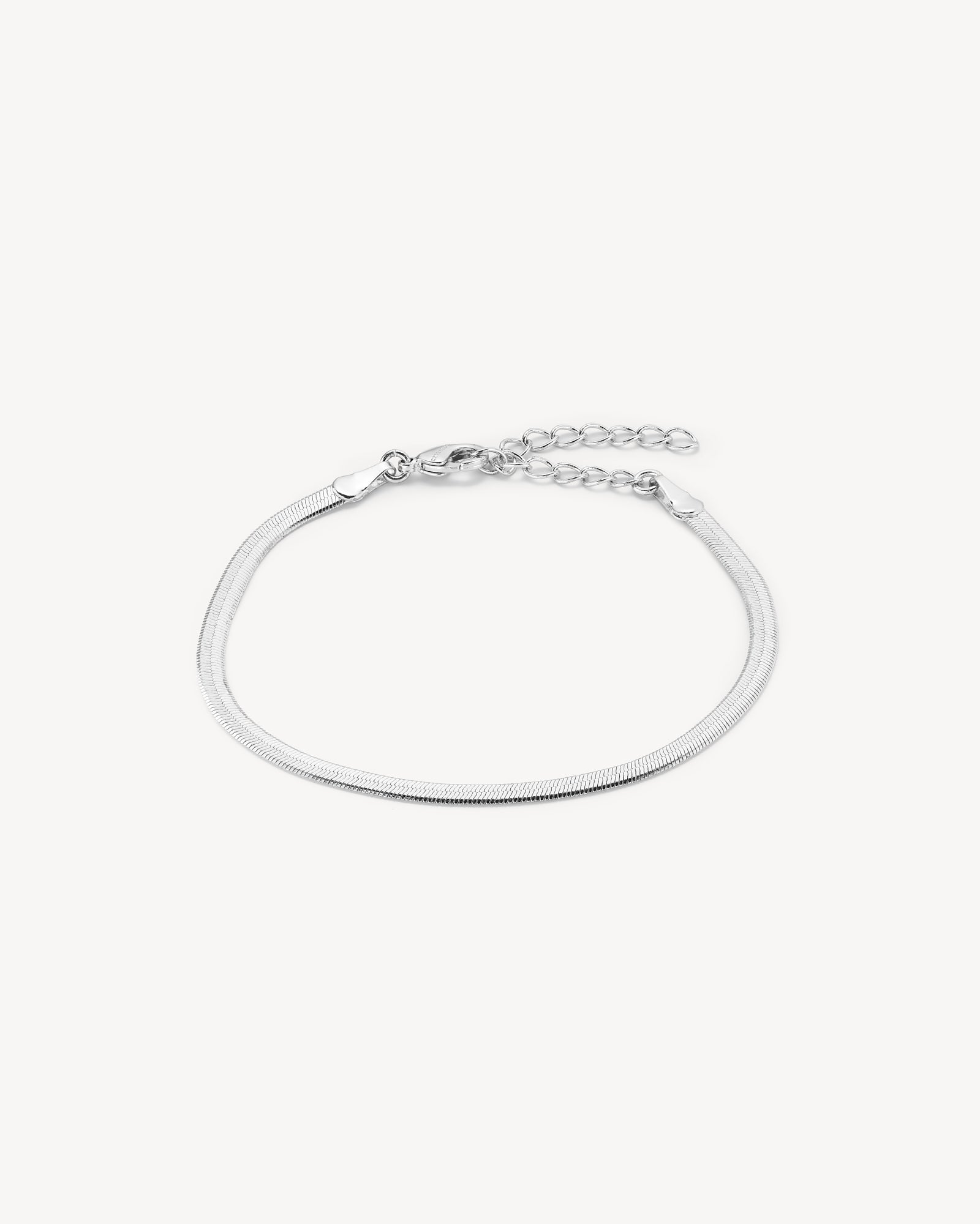 Laura Slangekæde Armbånd - Sølvbelagt