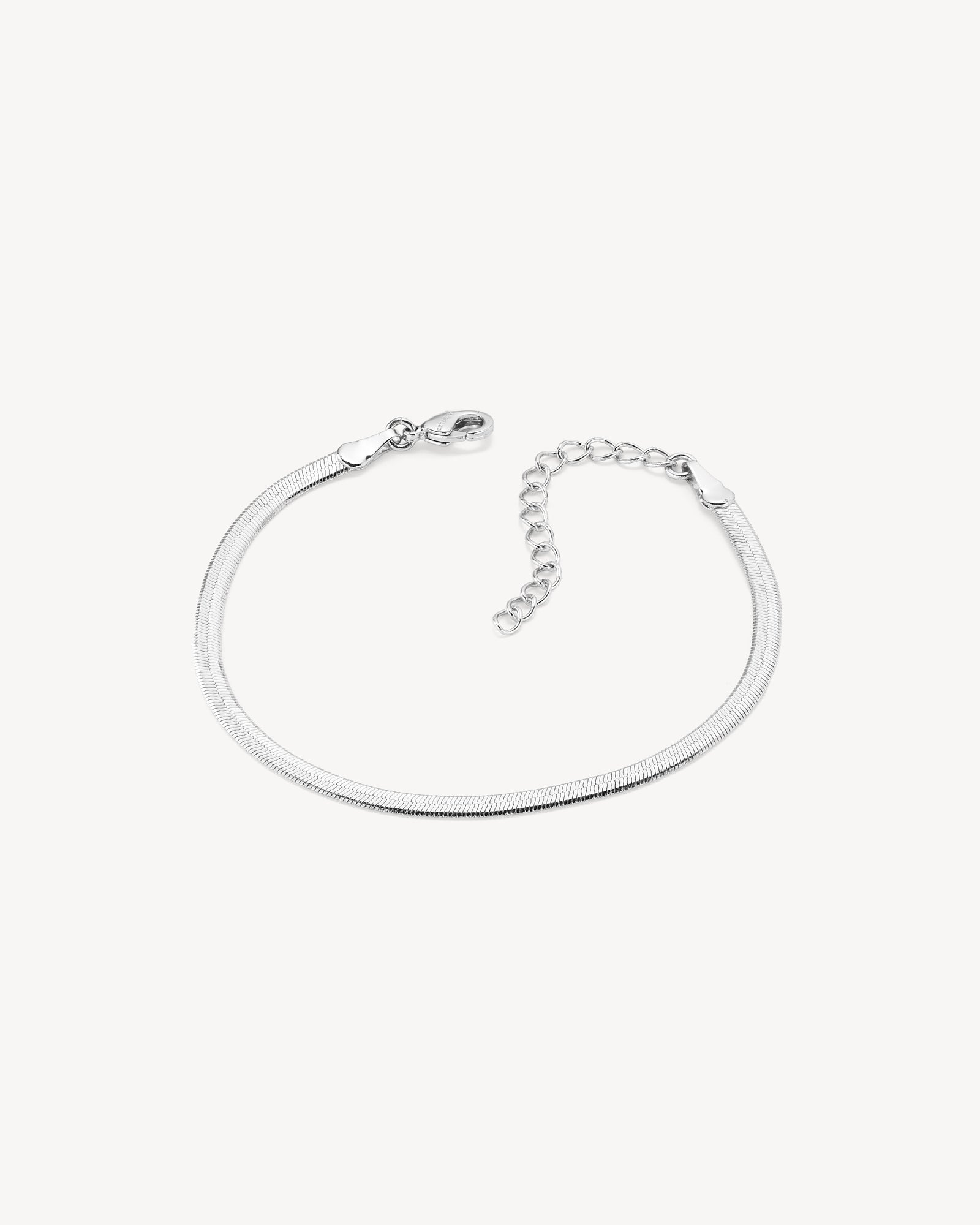 Laura Slangekæde Armbånd - Sølvbelagt
