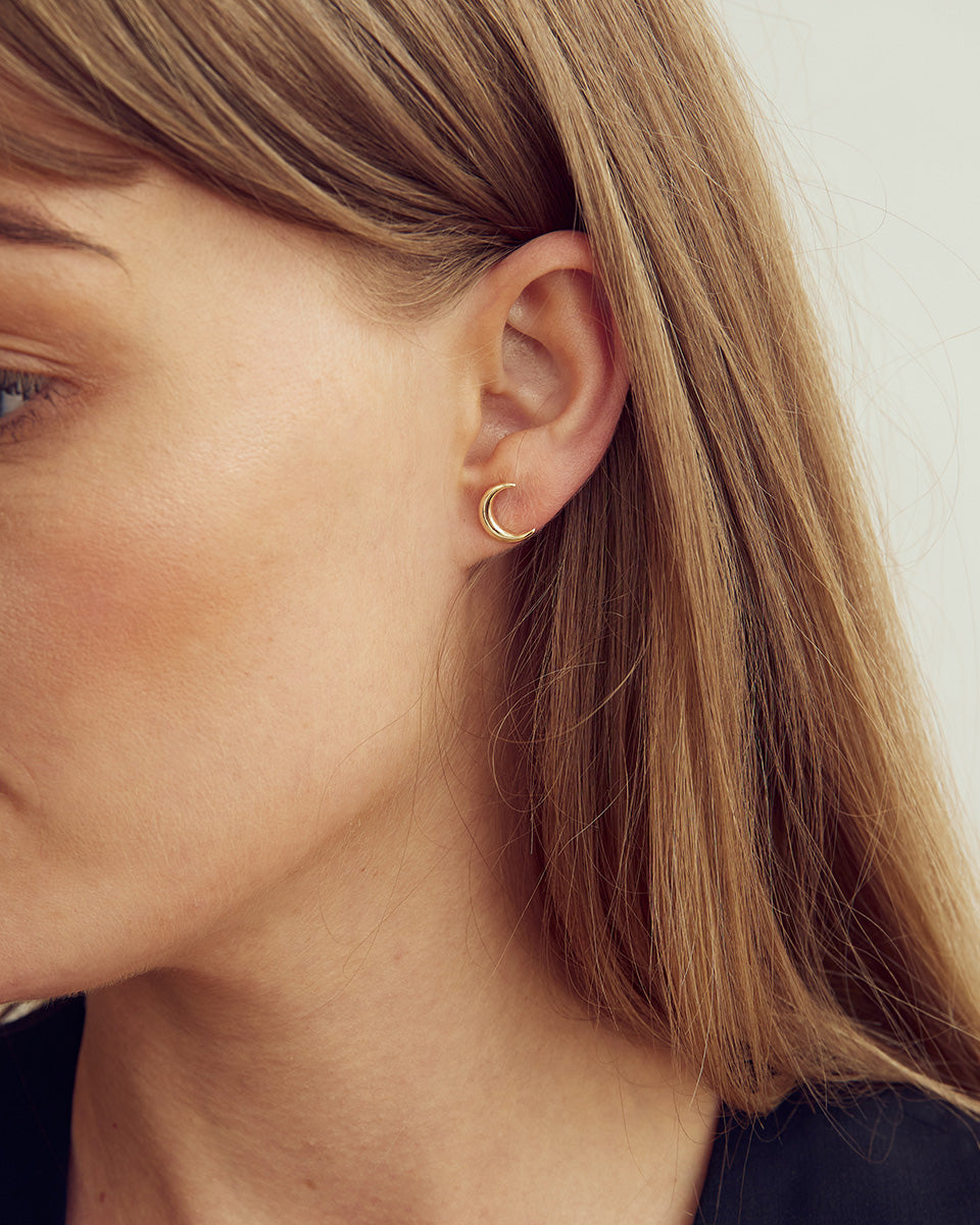 My STOR Studs - 18 karats guldpläterade