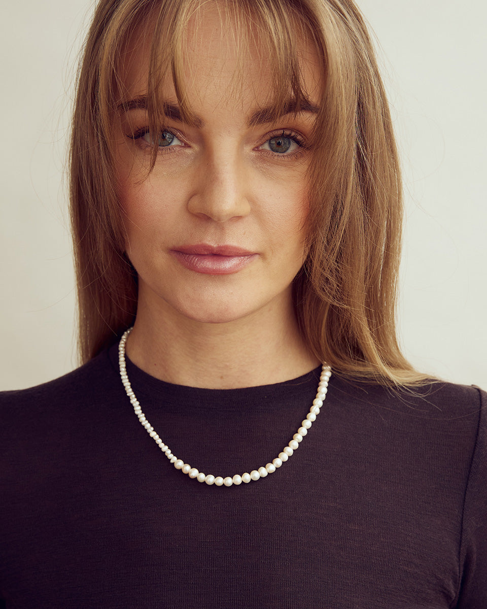 Vega Necklace - 18 carat gold plated