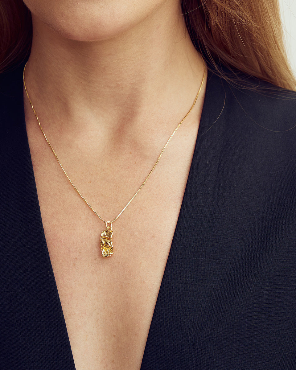 Noelle Necklace - 18 carat gold plated