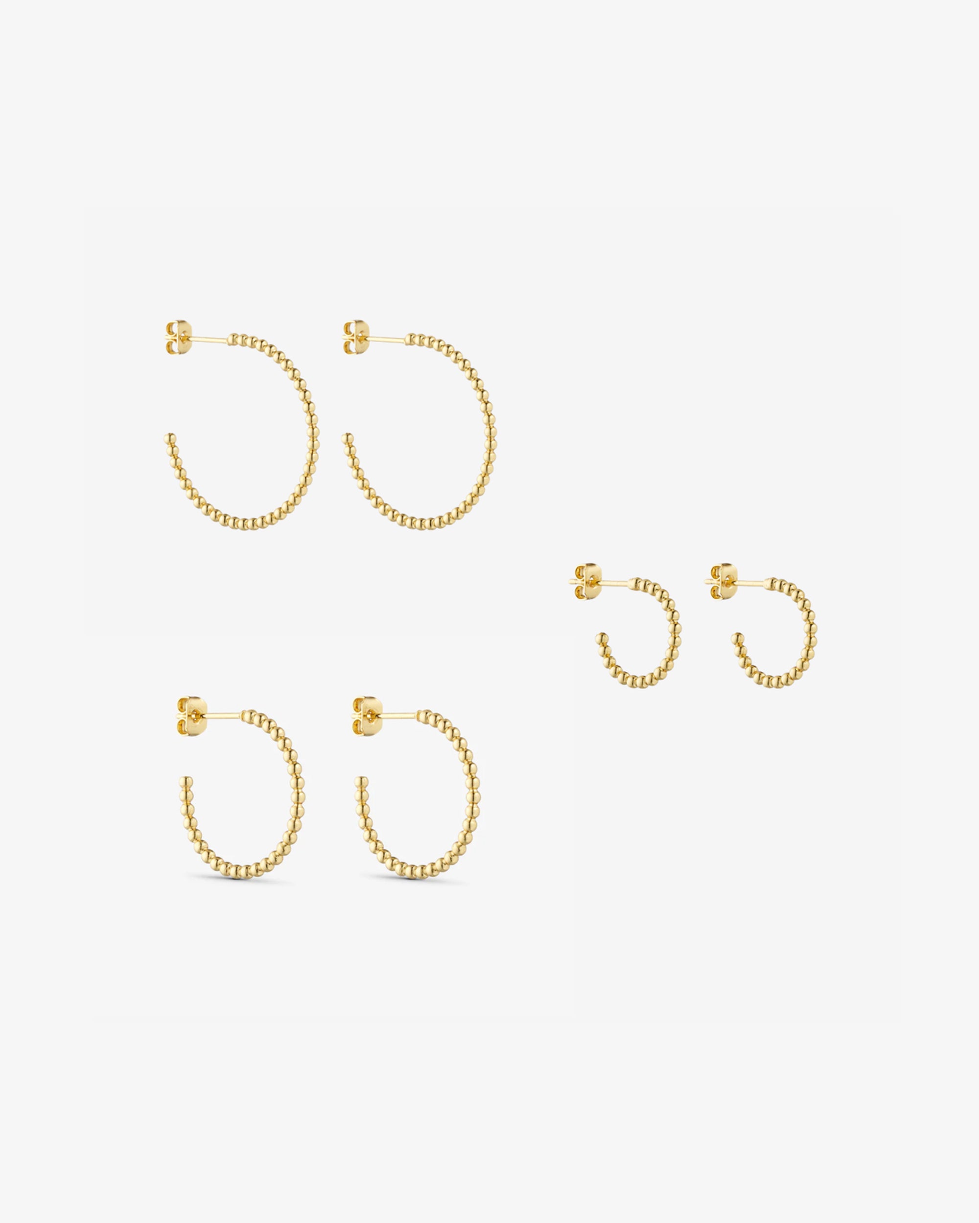 <tc>Smyckesset - Scarlett Halsband / Scarlett <!-- x-tinymce/html -->Örhängen / Scarlett Ring - 18 karat guldpläterad</tc>
