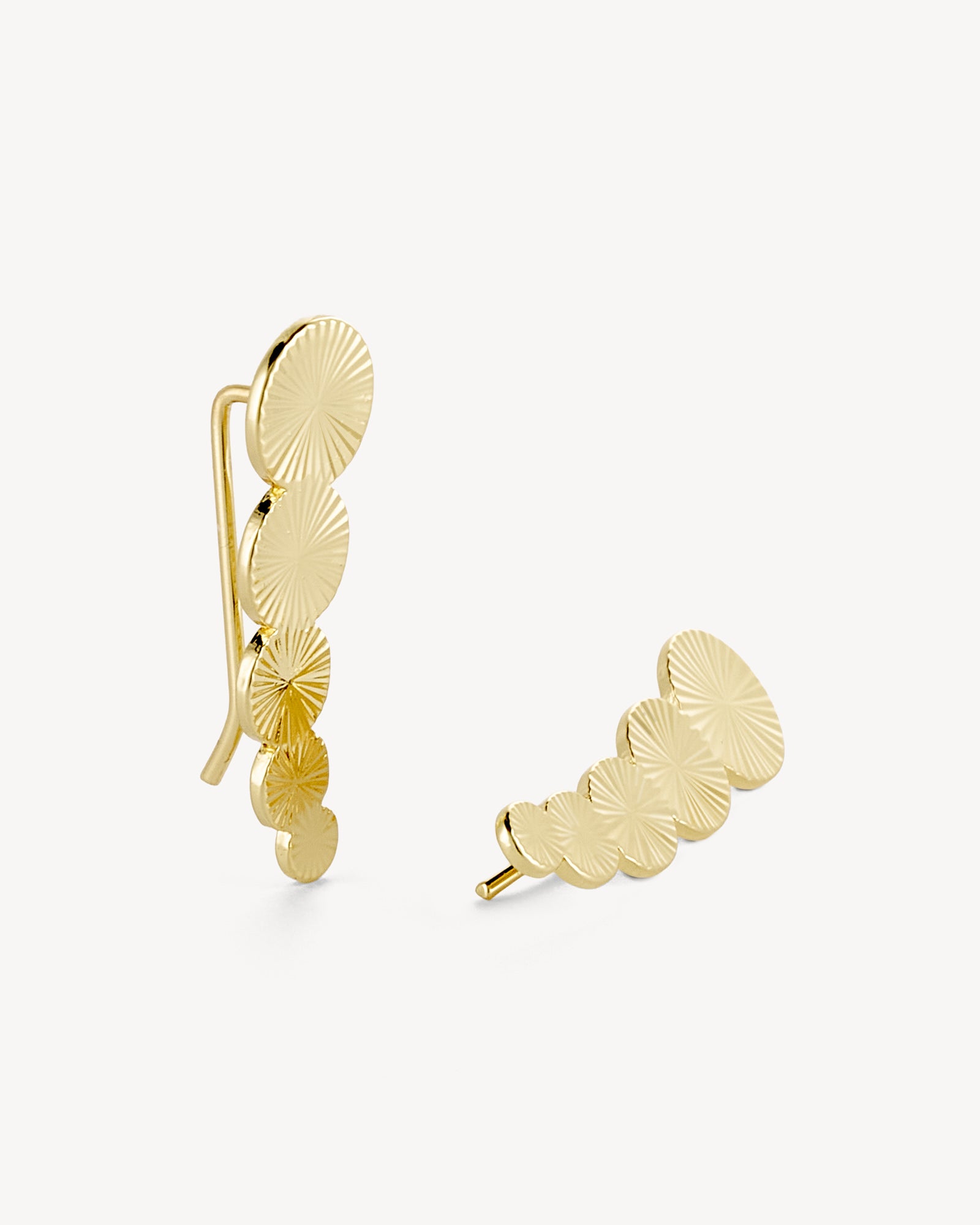 Scarlett Climber Øreringe - Forgyldt