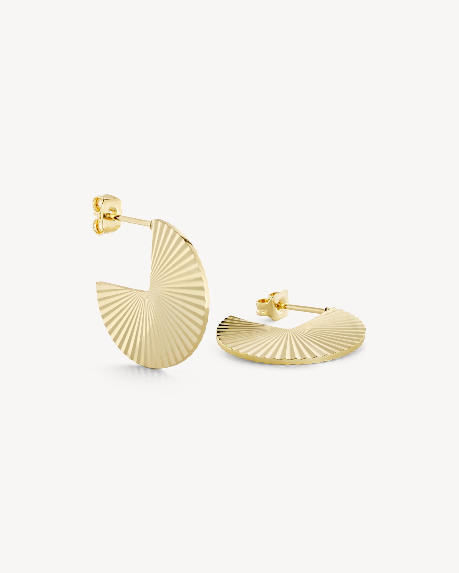 Scarlett Sun Øreringe - Forgyldt