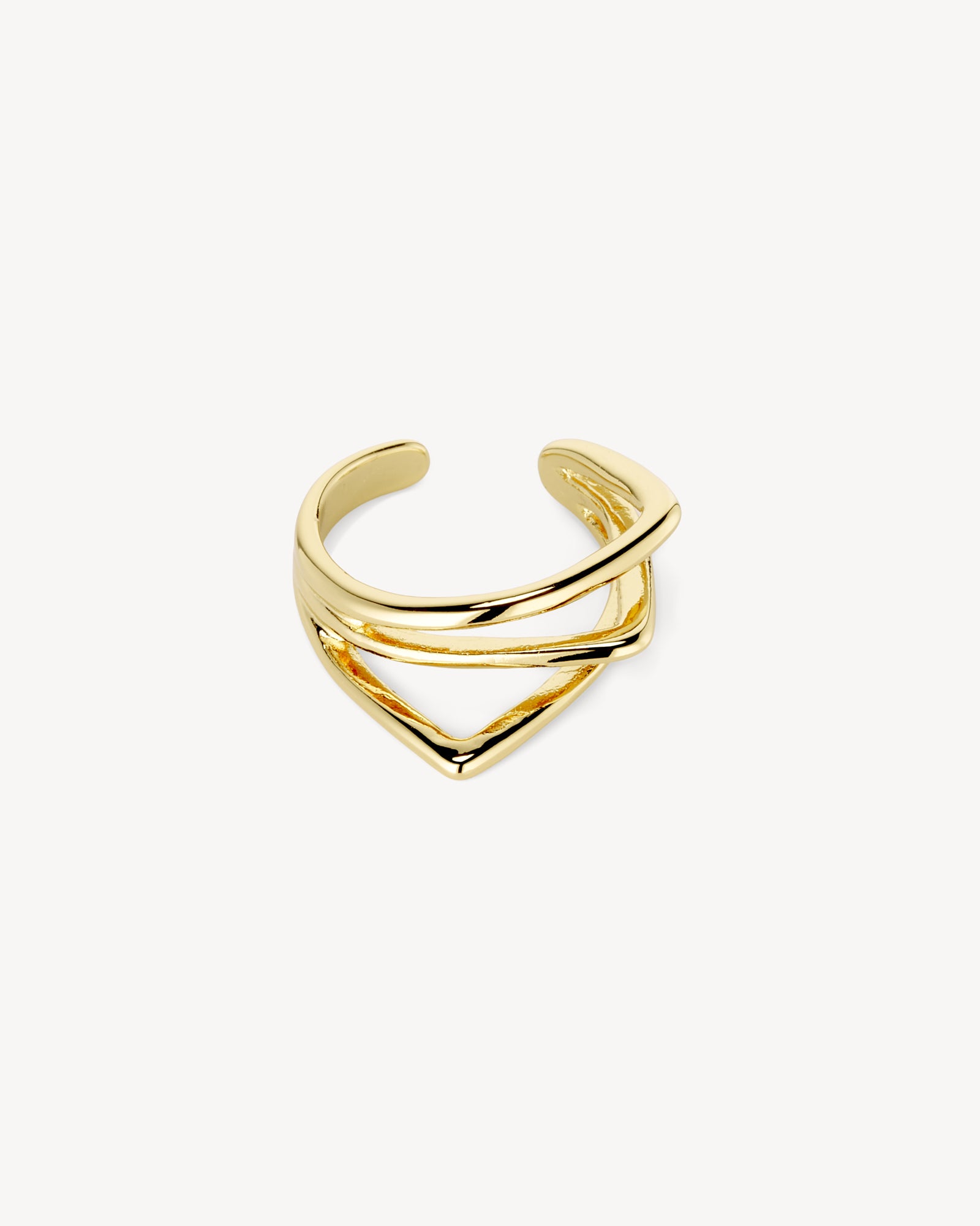 Gry Earcuff - Forgyldt
