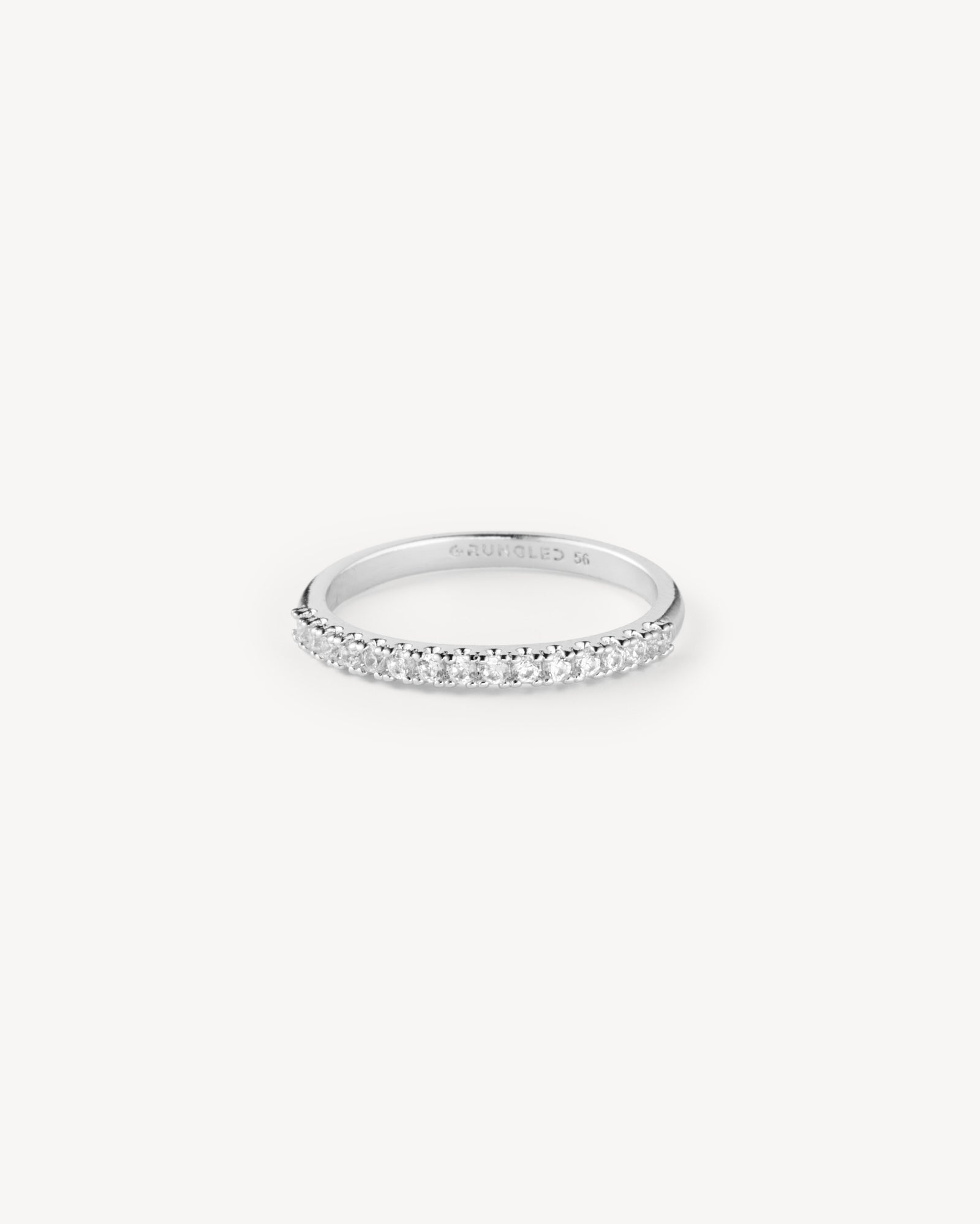 Rose Ring - Zirkonia - Sølvbelagt