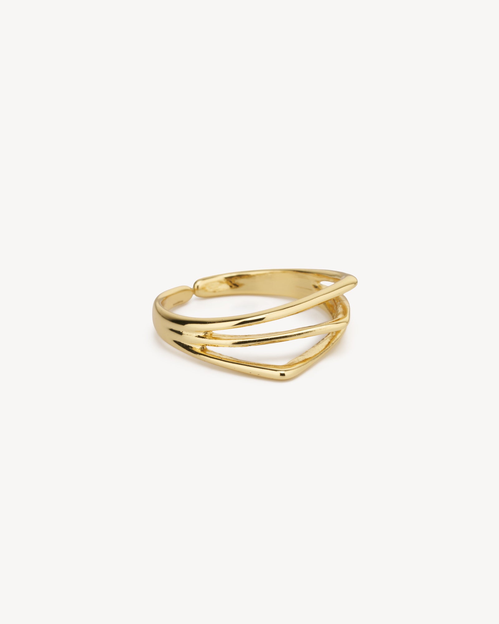 Gry Ring - Forgyldt