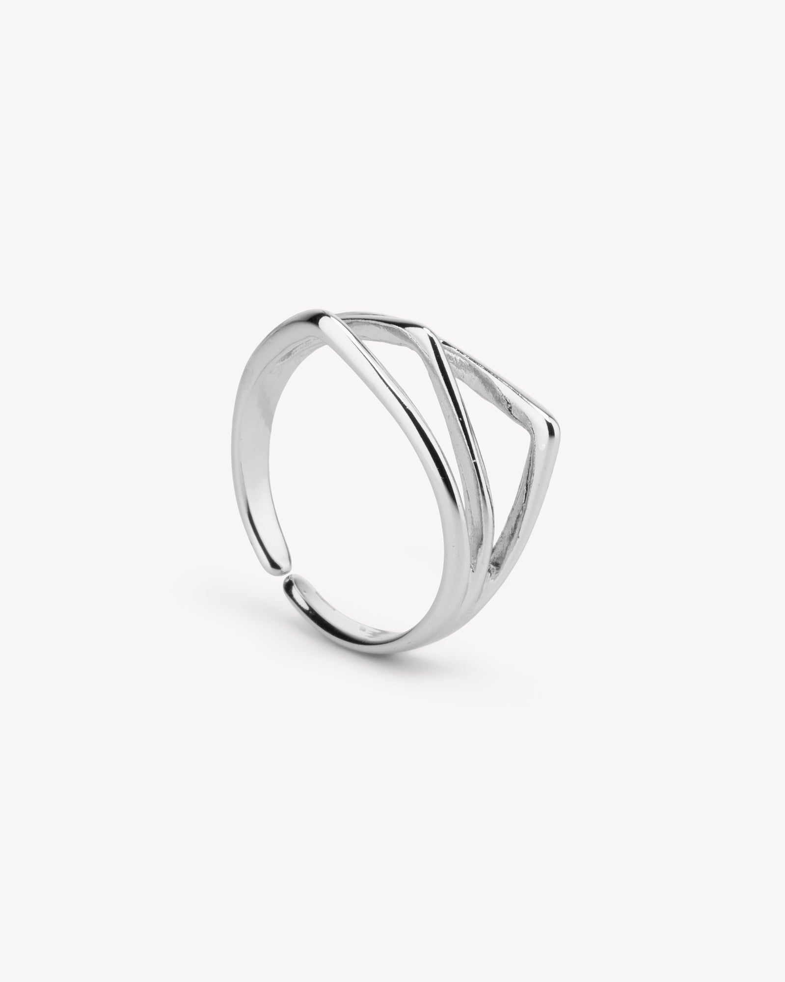 Gry Ring - Sølvbelagt