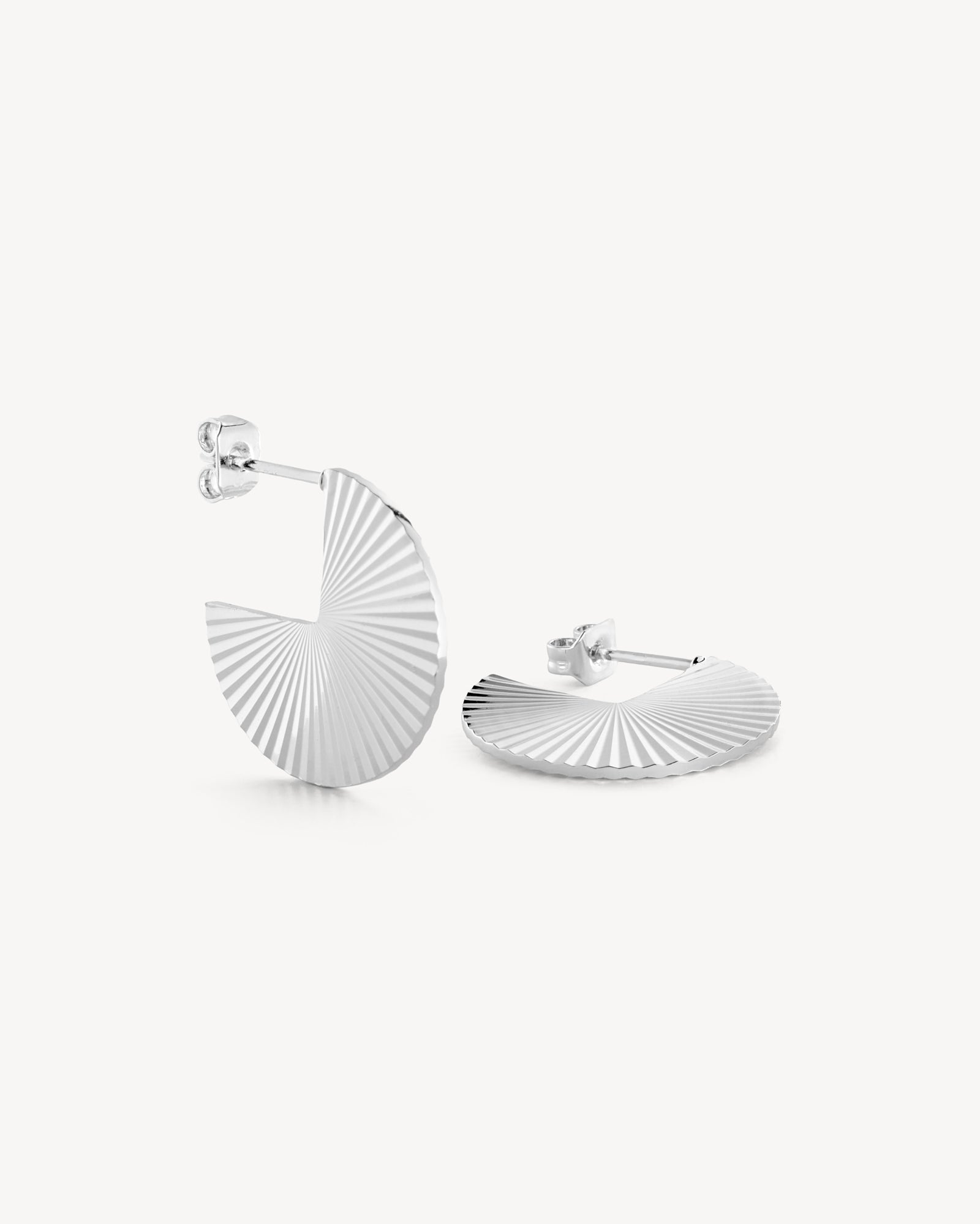 Scarlett Sun Øreringe - Sølvbelagt