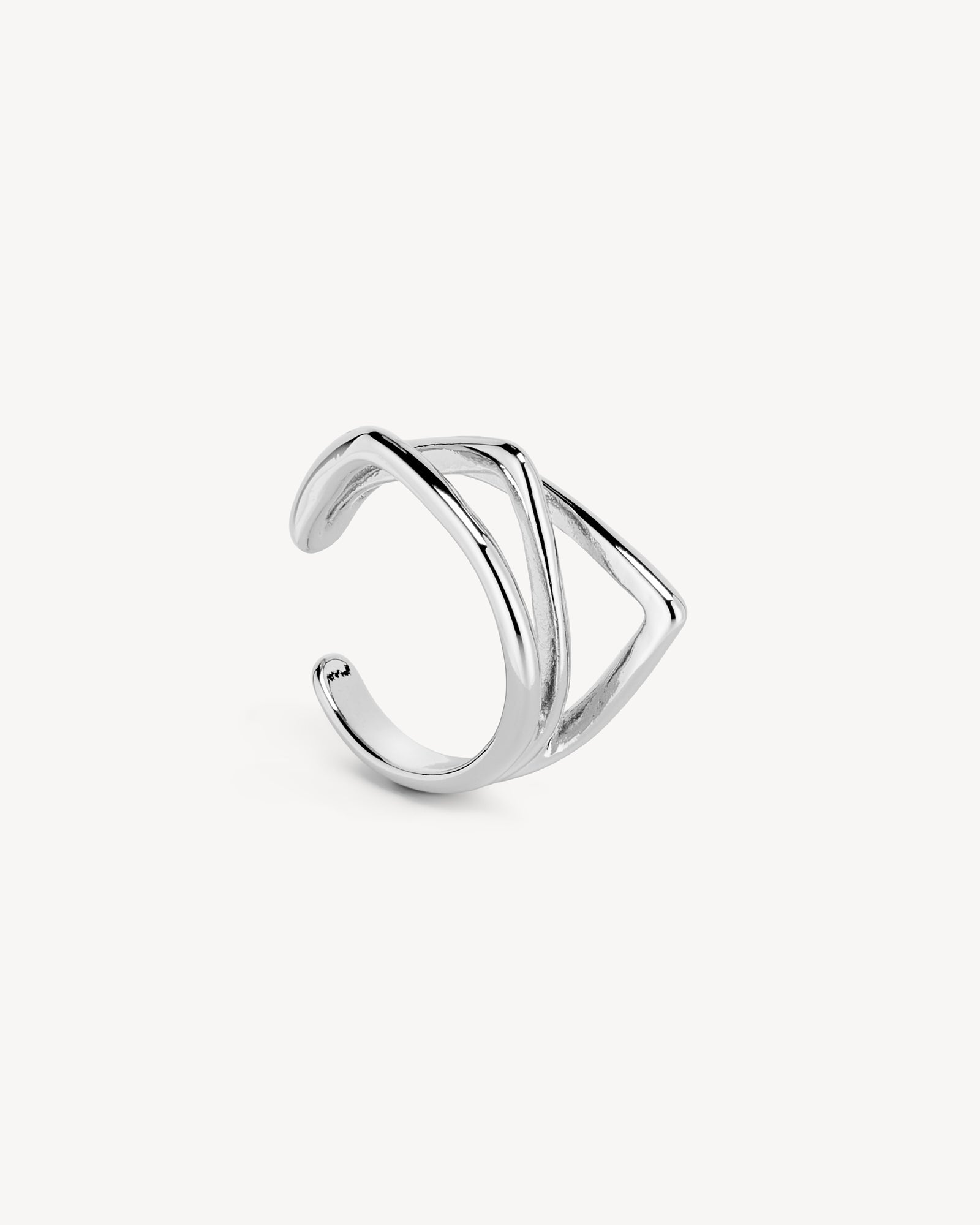 Gry Earcuff - Sølvbelagt