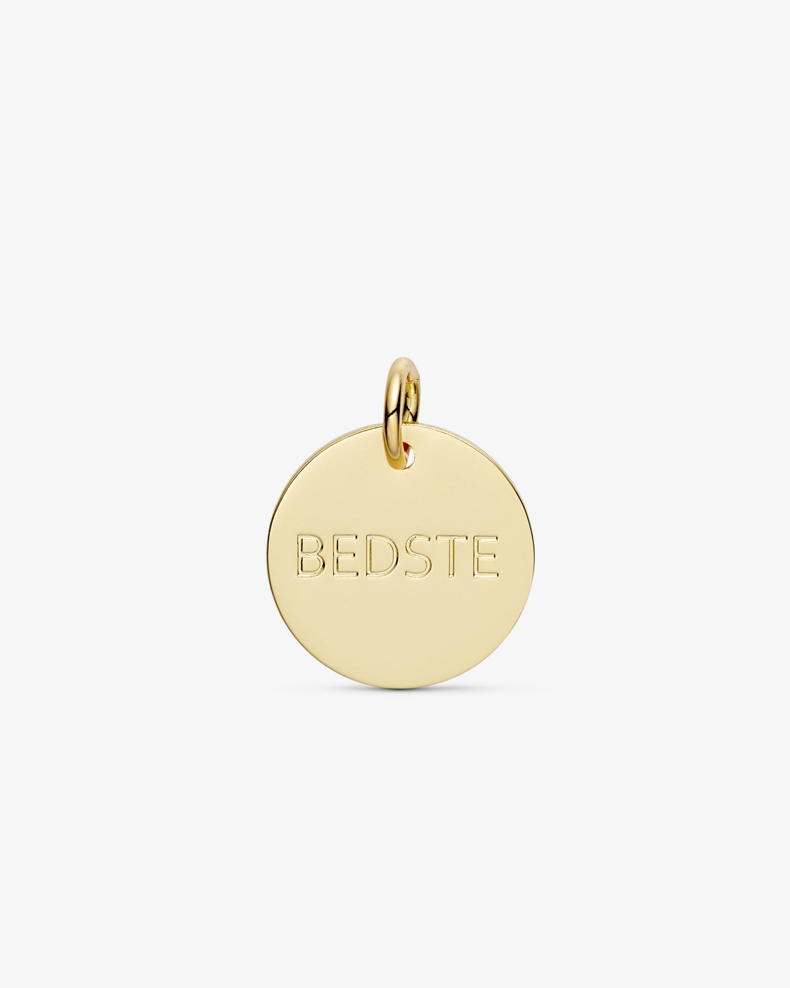 BEDSTE Vedhæng - 18 karat forgyldt