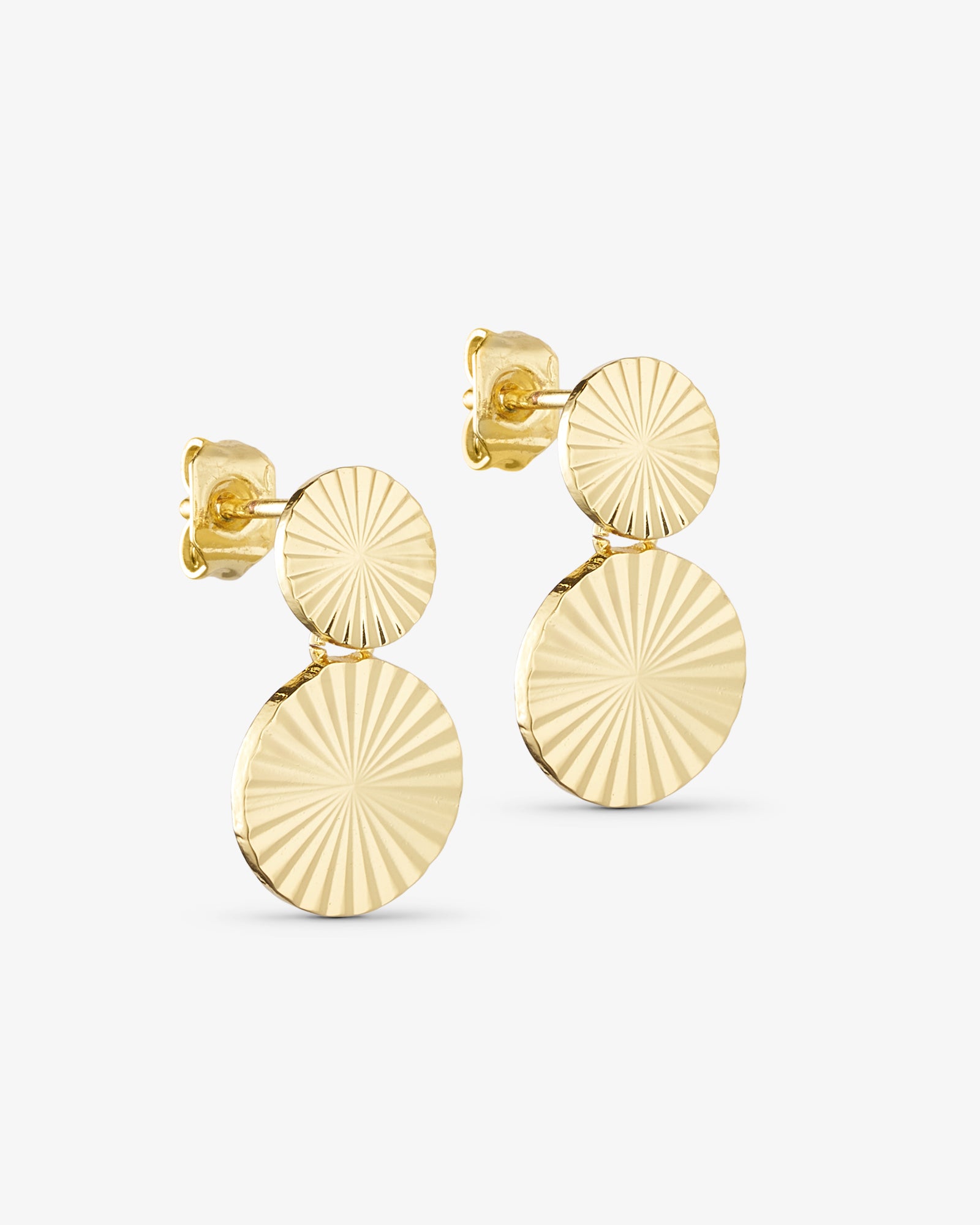 Scarlett Earrings - 18 carat gold plated