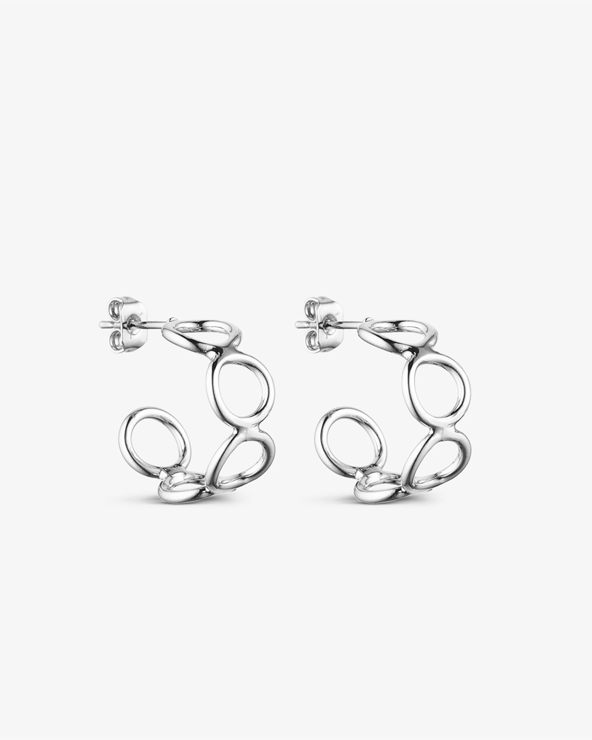 Vega Stud Earrings - 18 carat gold plated