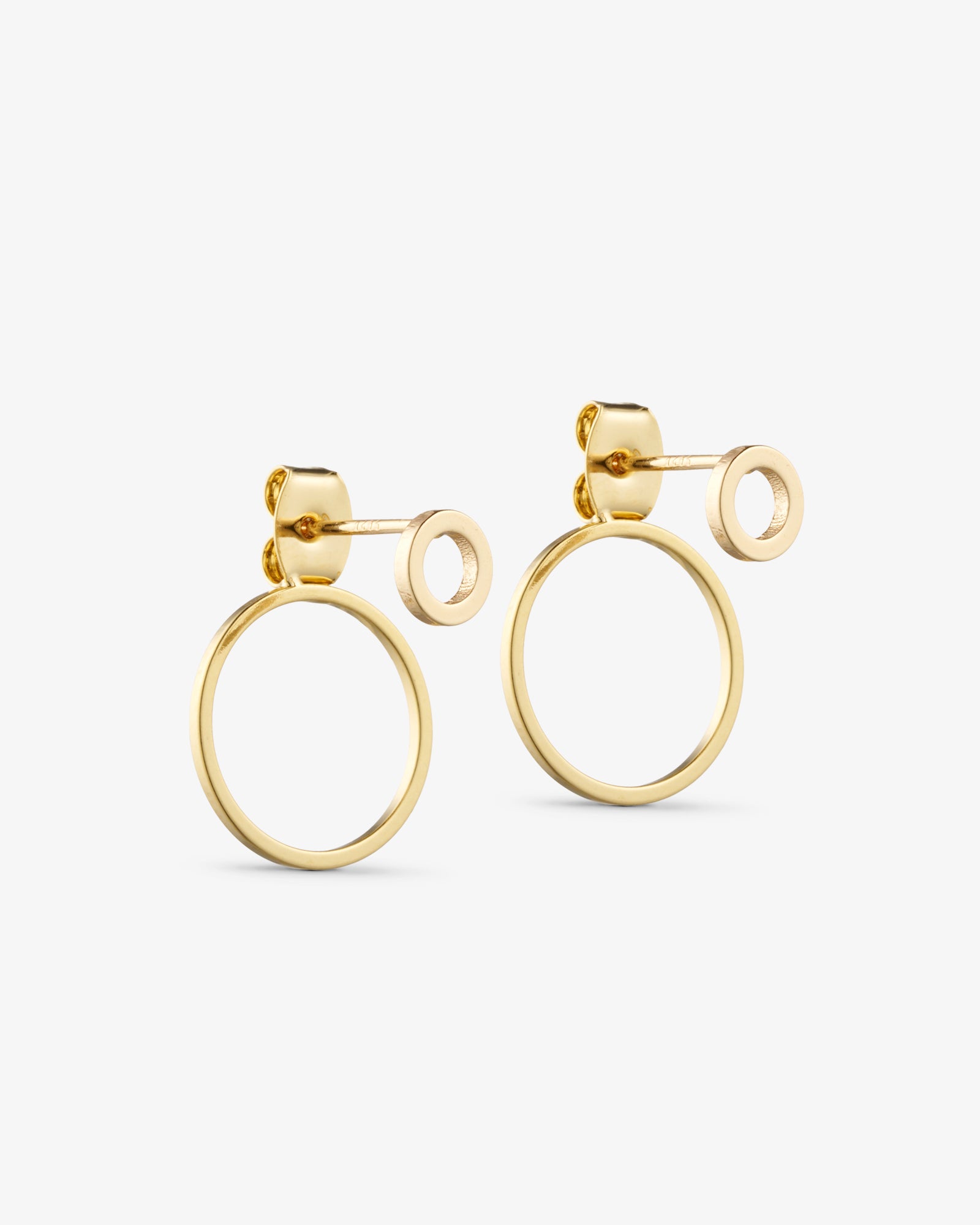 Ellen Earrings - 18 carat gold plated