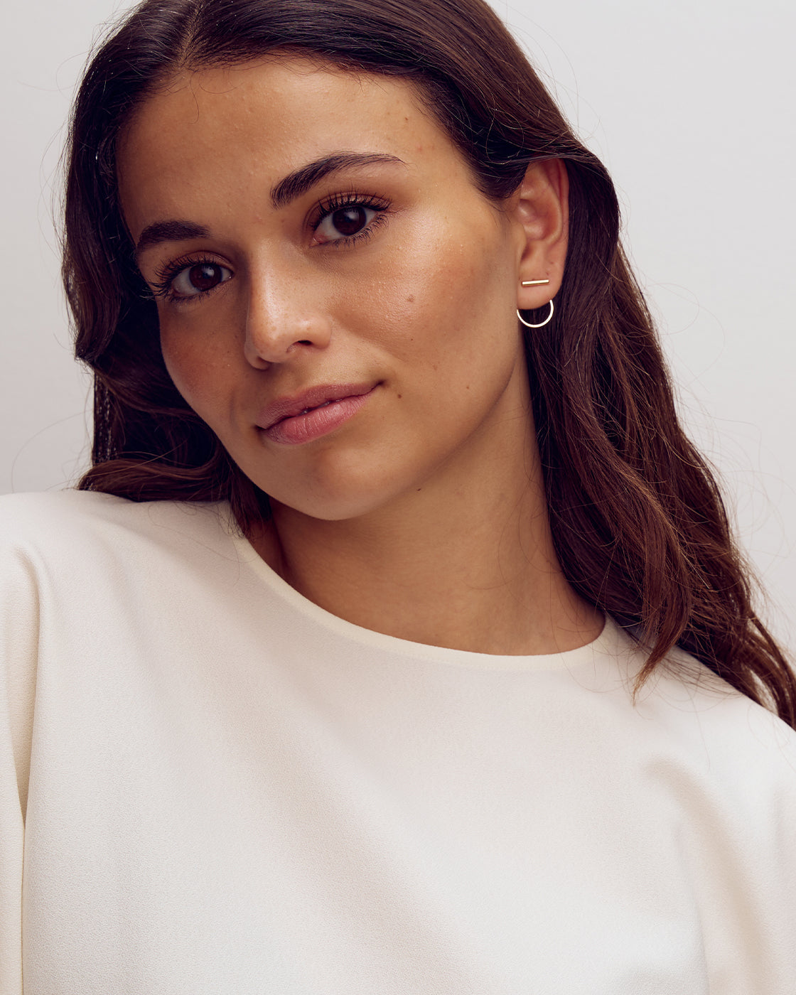 Fiona Earrings - 18 carat gold plated