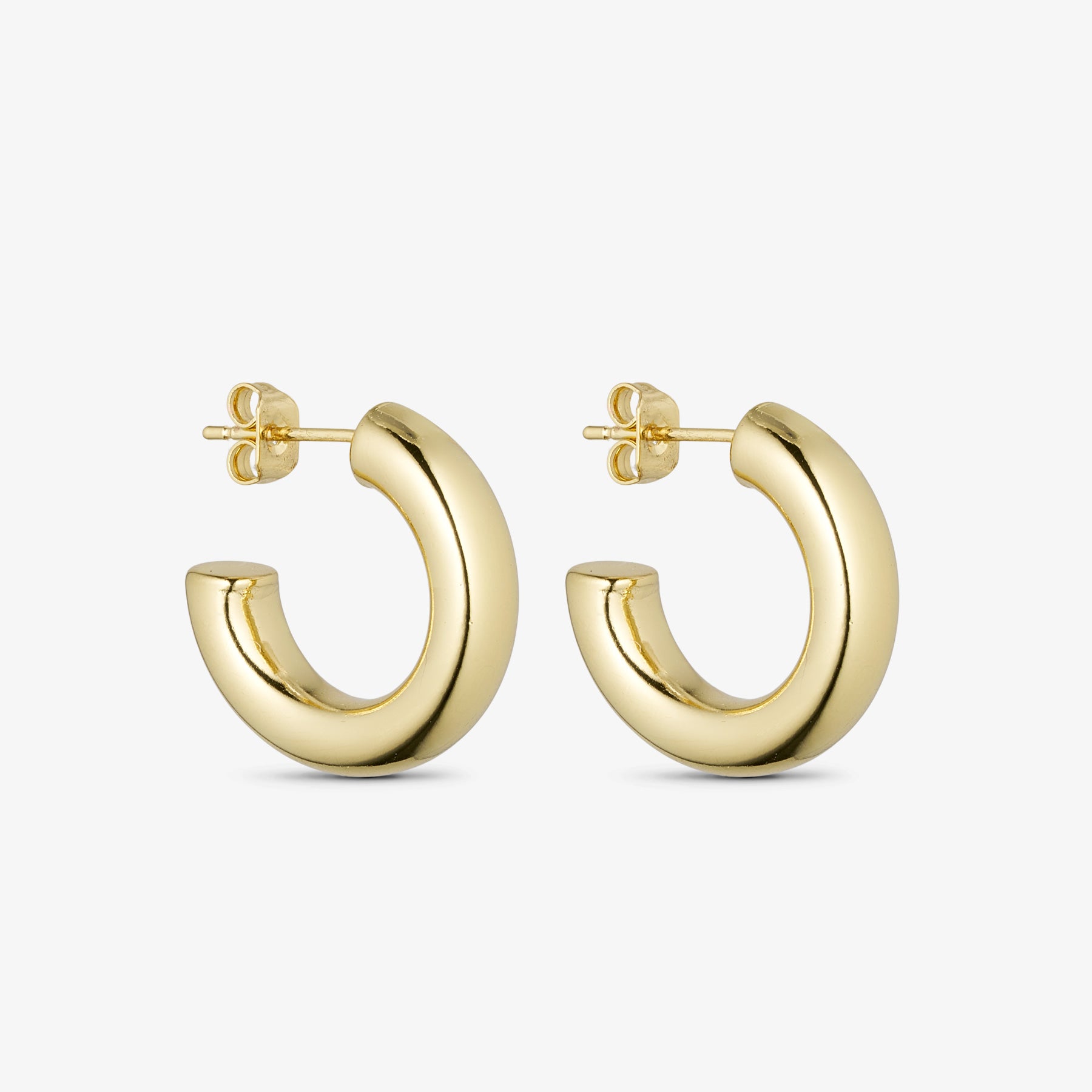 Vega Stud Earrings - 18 carat gold plated