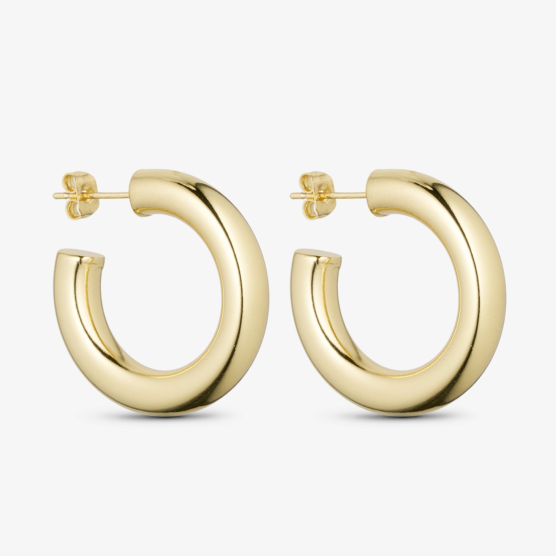 Vega Stud Earrings - 18 carat gold plated