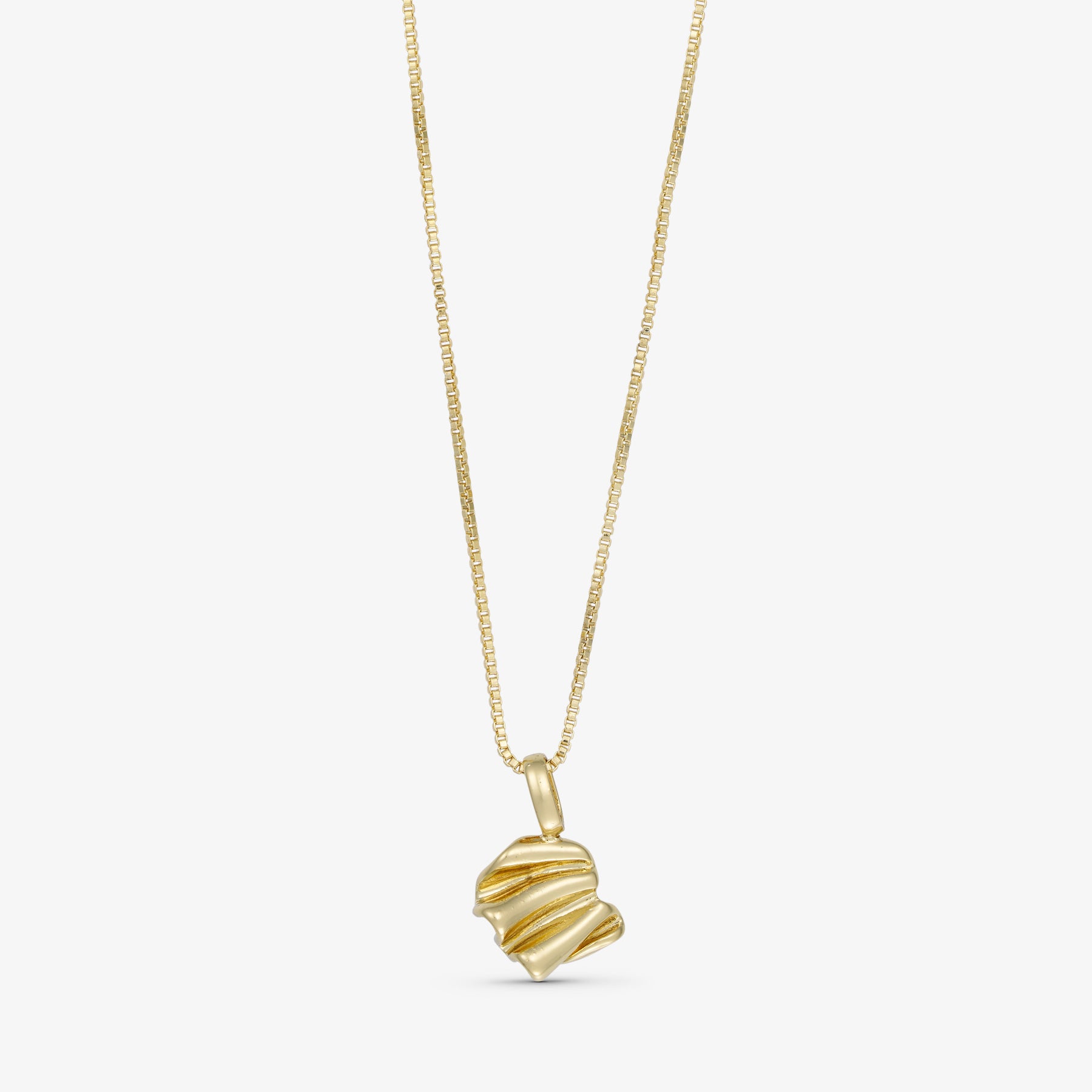 Agnes Necklace - Zirconia - 18 carat gold plated