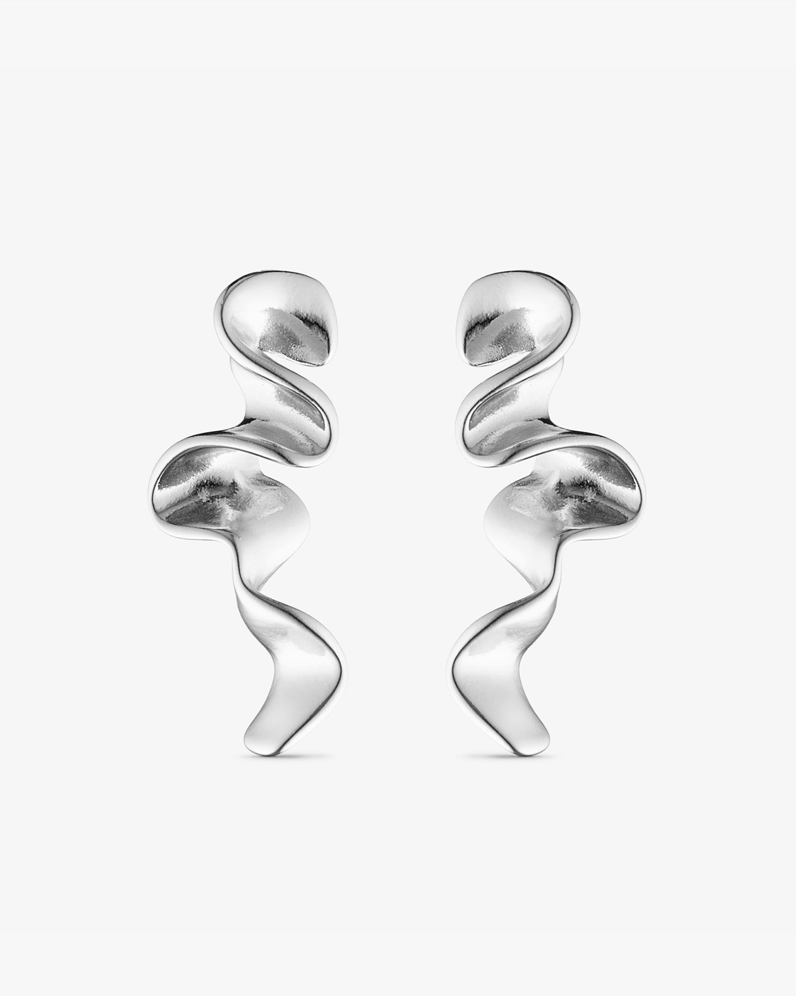 Vega Stud Earrings - 18 carat gold plated