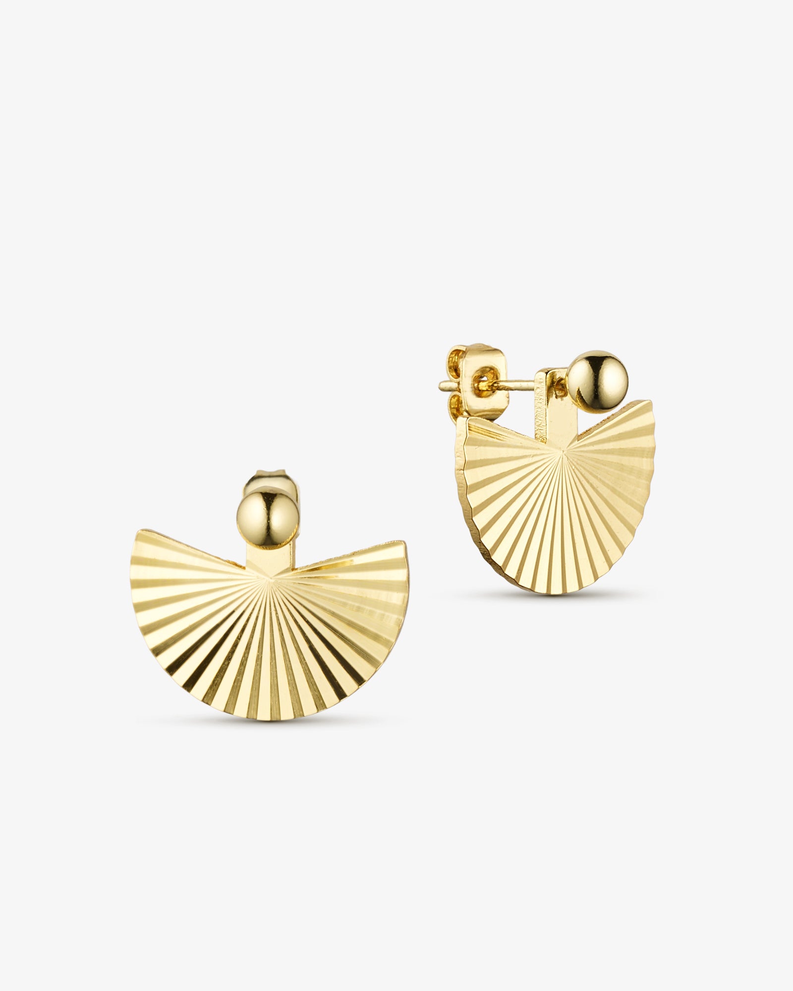 Luna Earrings - 18 carat gold plated