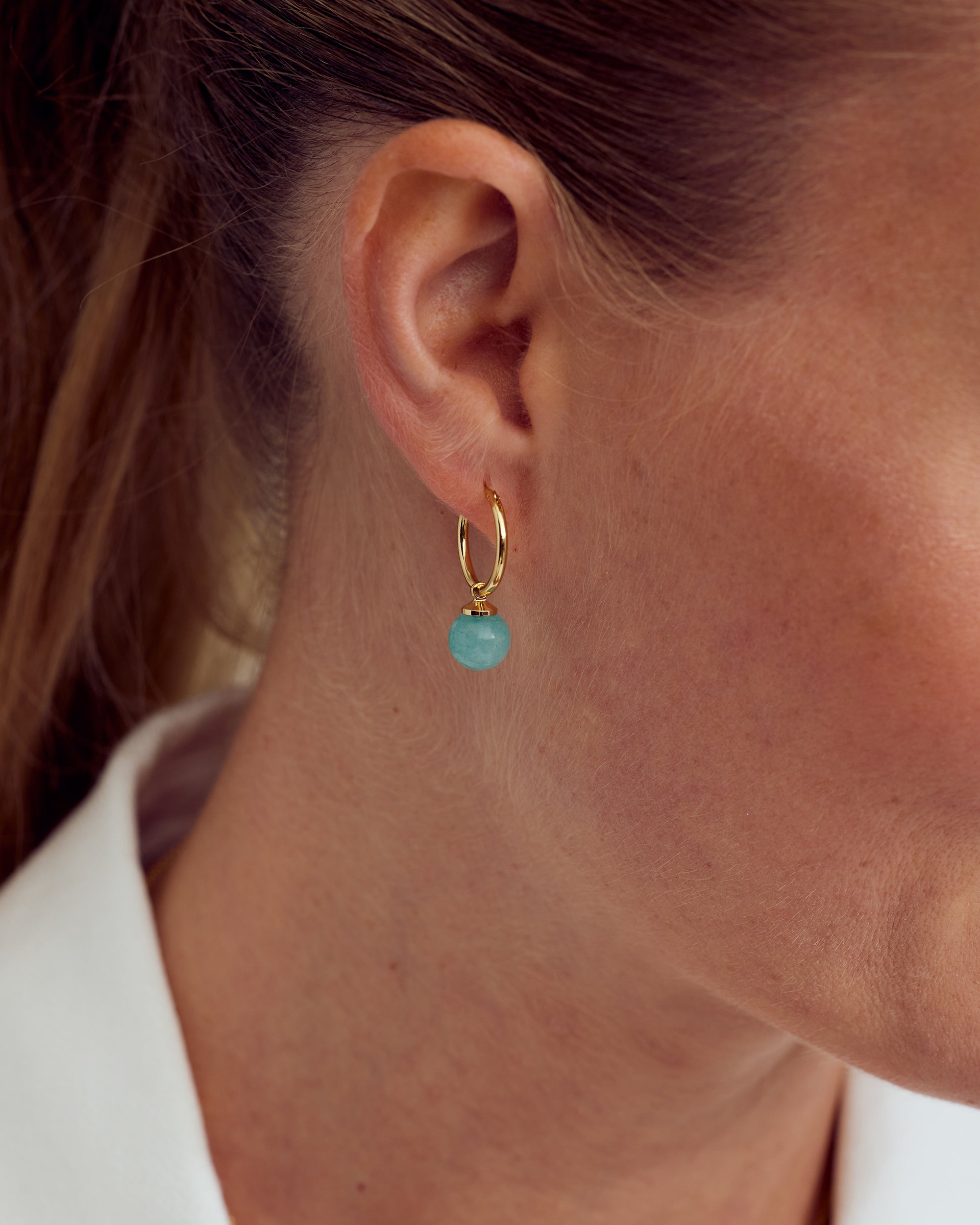 Polly Earrings - 18 carat gold plated