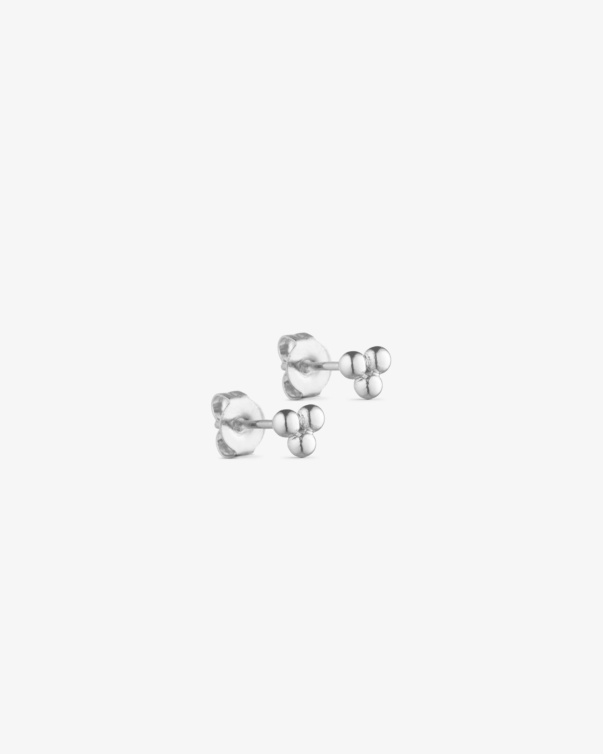 London Studs - Silverpläterade