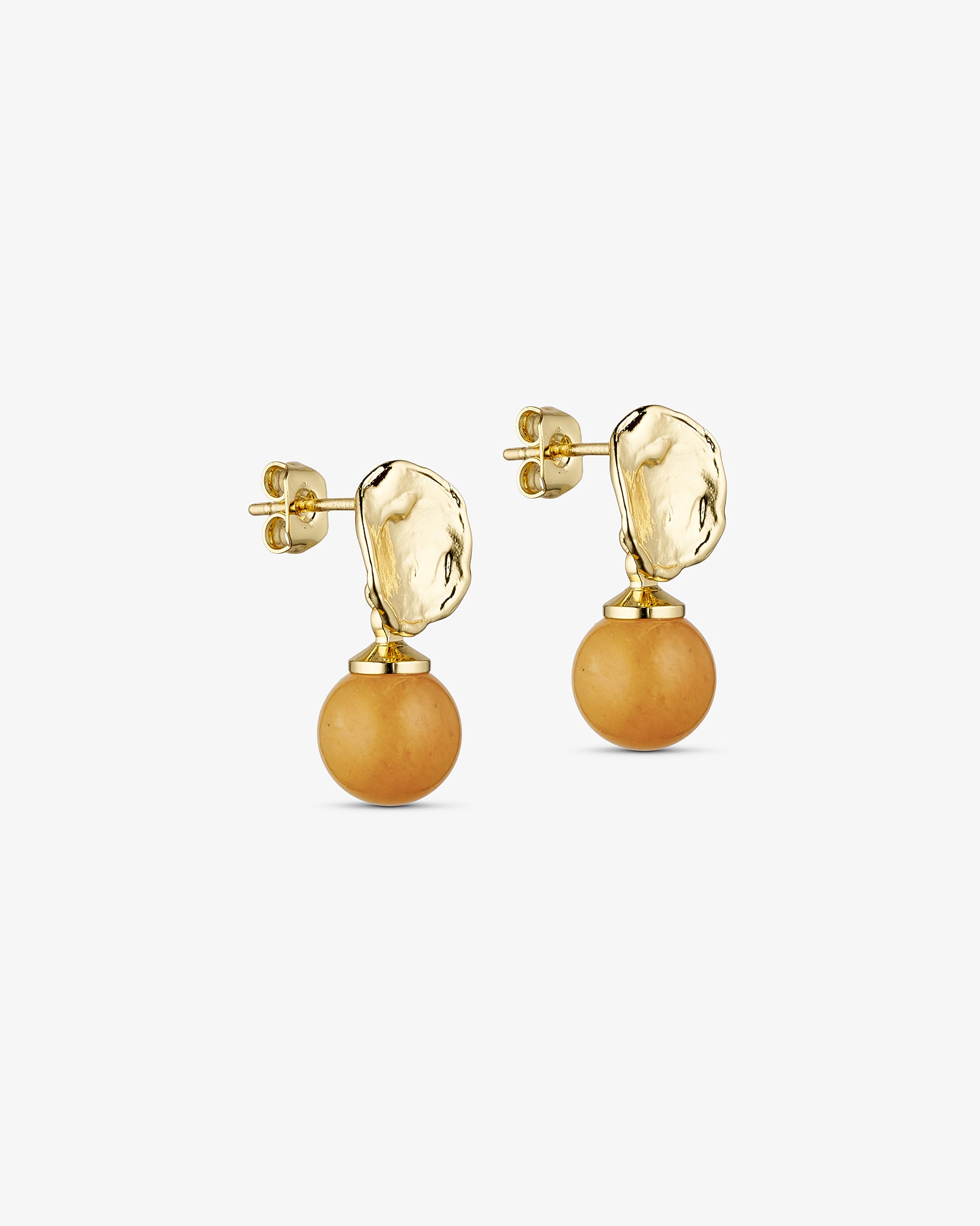 Polly Earrings - 18 carat gold plated