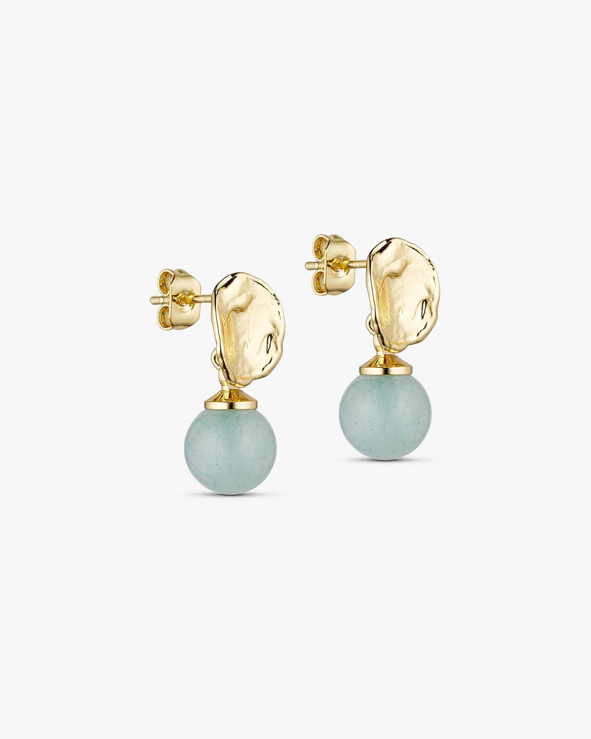 Polly Earrings - 18 carat gold plated