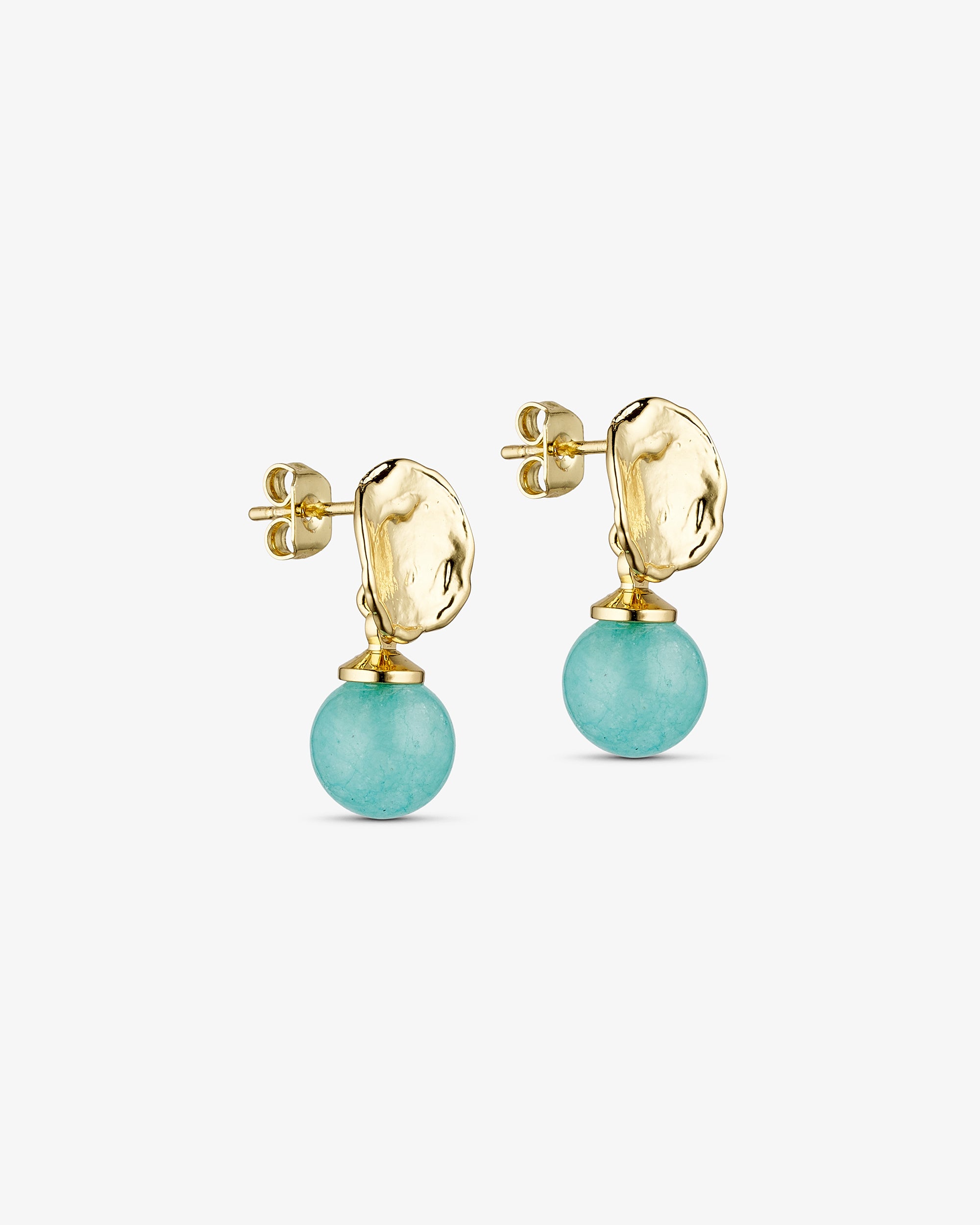 Polly Earrings - 18 carat gold plated