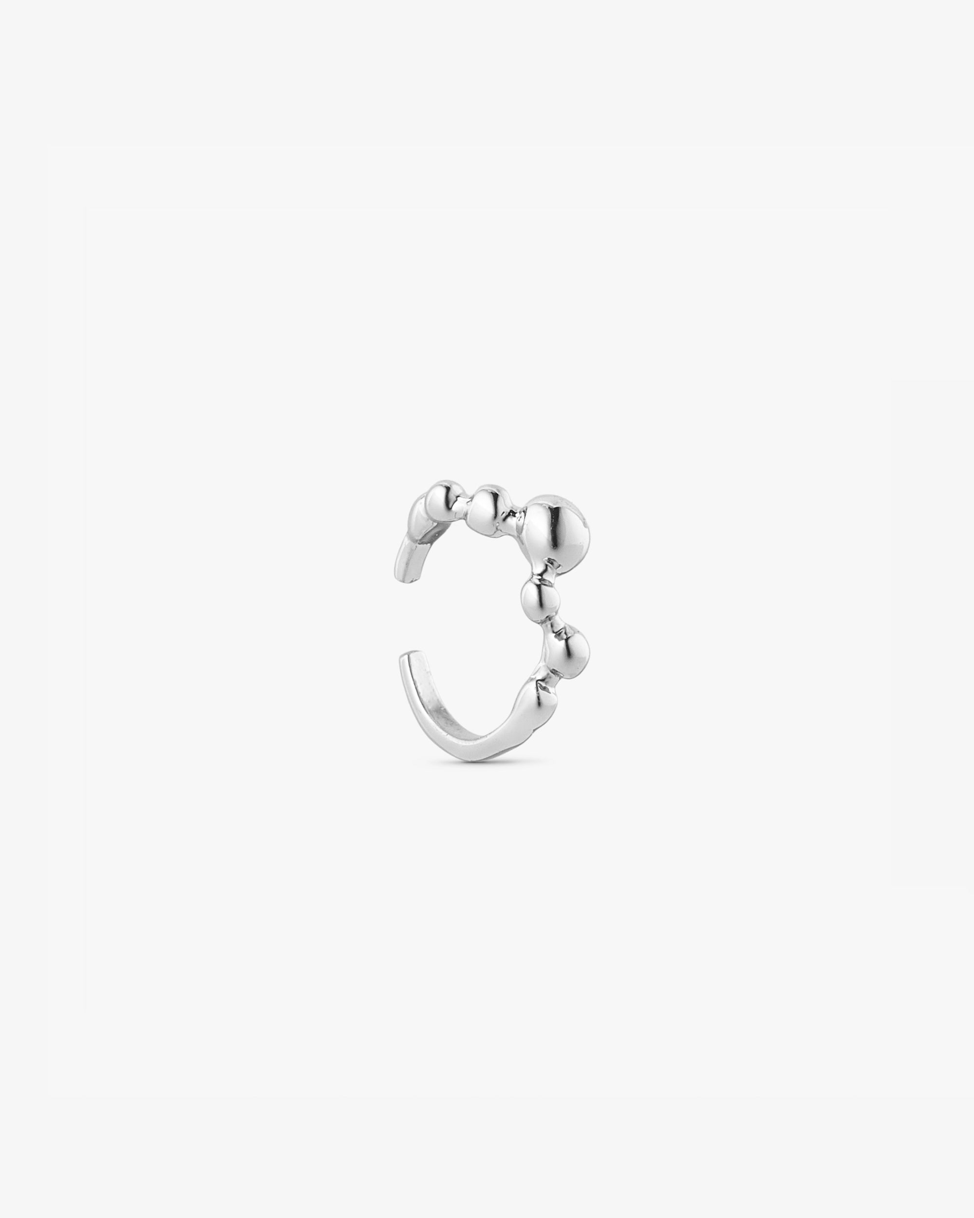 Cornelia Earcuff - Sølvbelagt