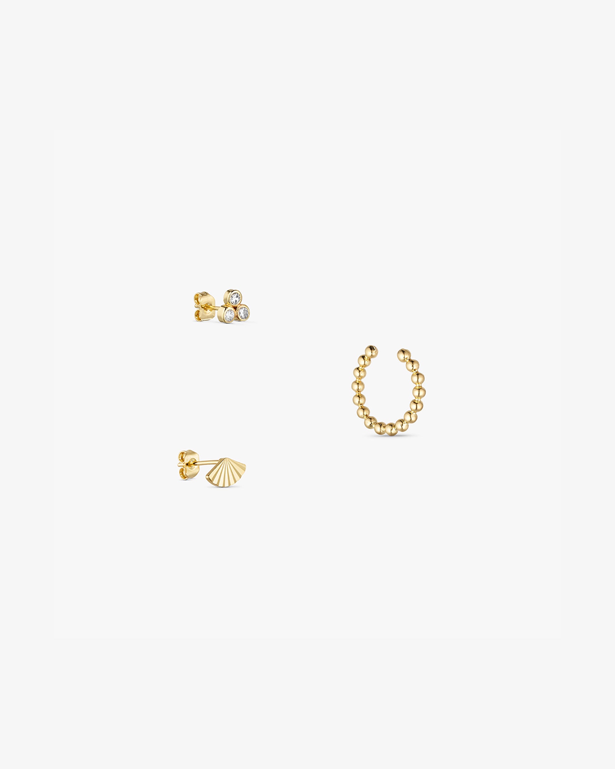 Flora Single Box - 18 karat forgyldt