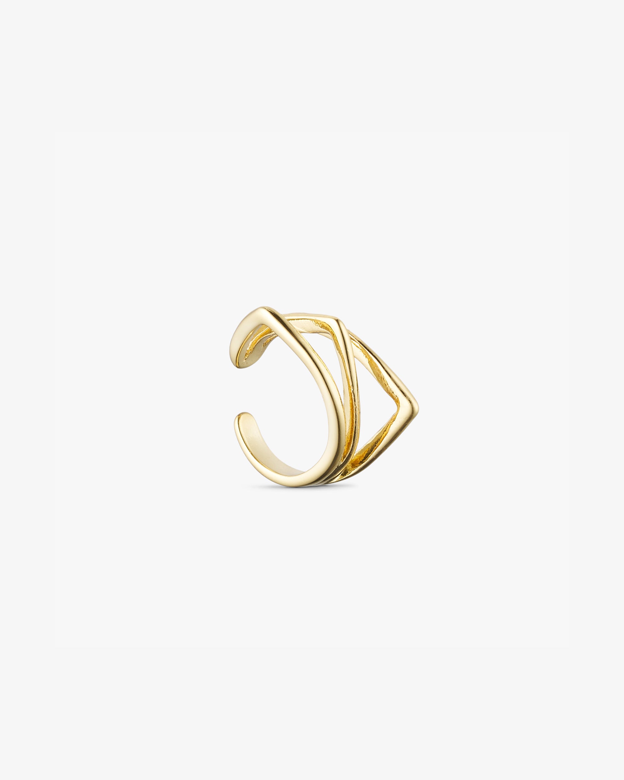 Gry Earcuff - 18 karat forgyldt