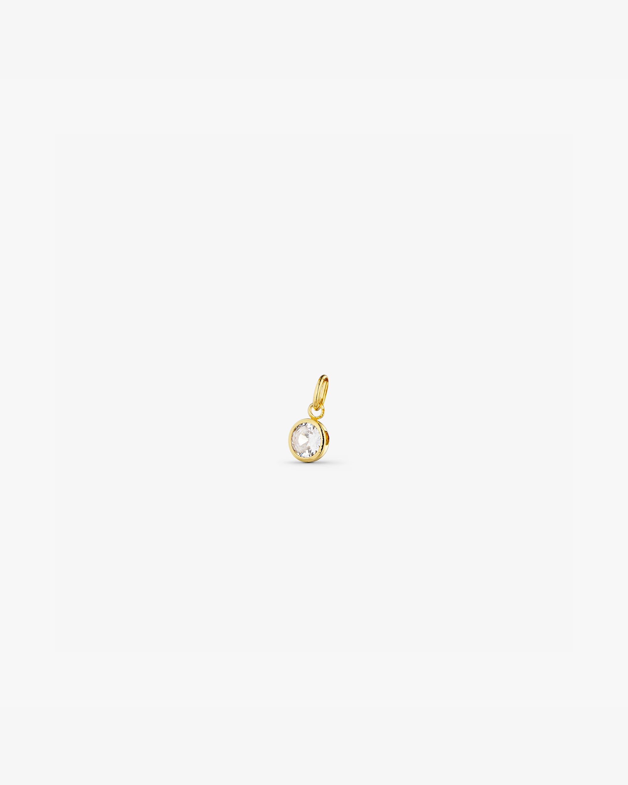 Lili Maria Pendant - Zirconia - 18 carat gold plated