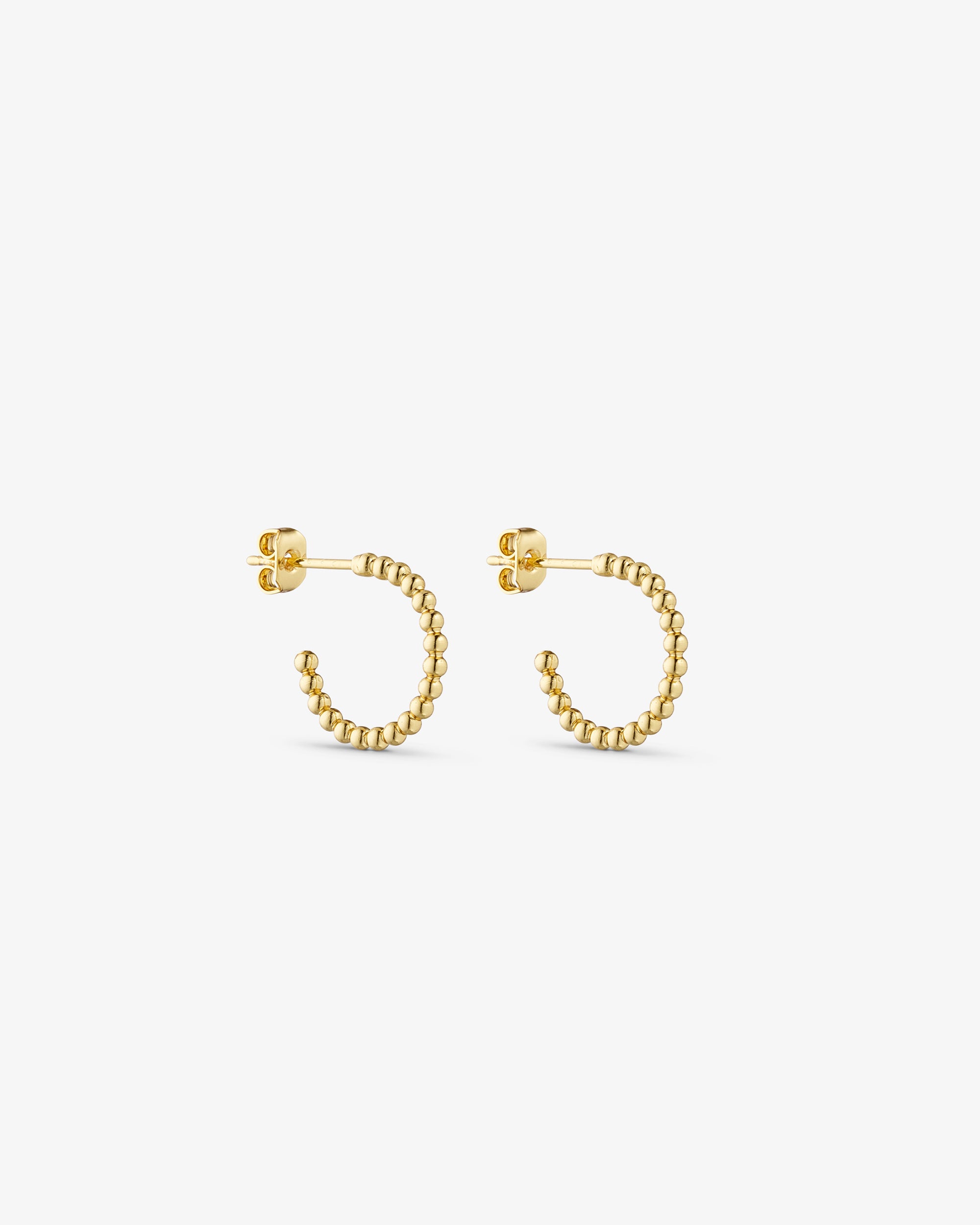 London Earrings SMALL - 18 carat gold plated