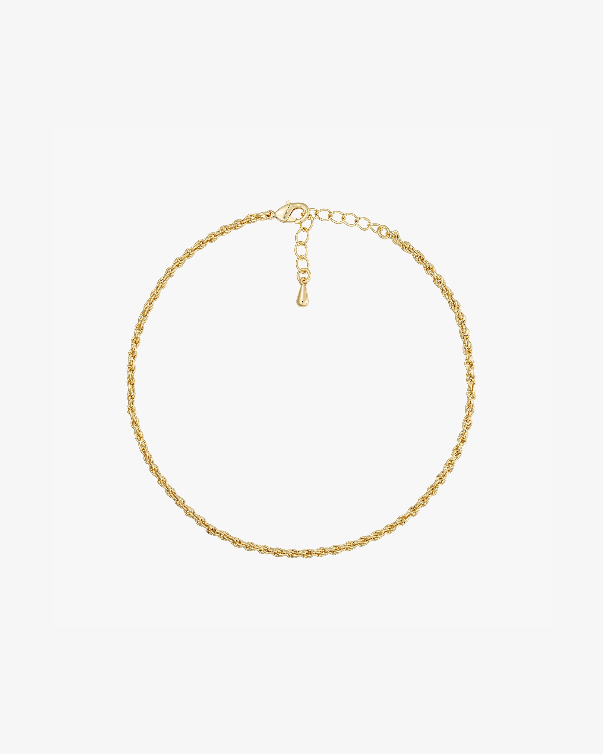 Marie Anklet - 18 carat gold plated