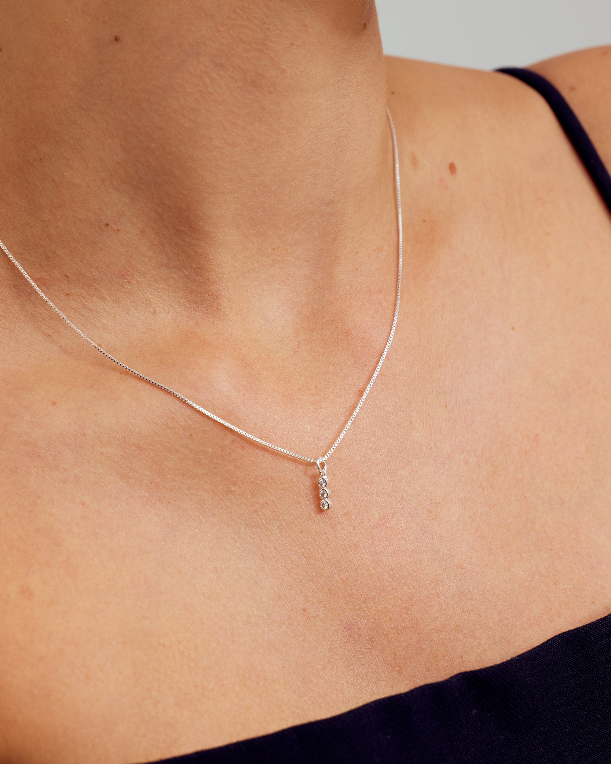 Agnes Halsband - Zirconia - 18 karat guldpläterad