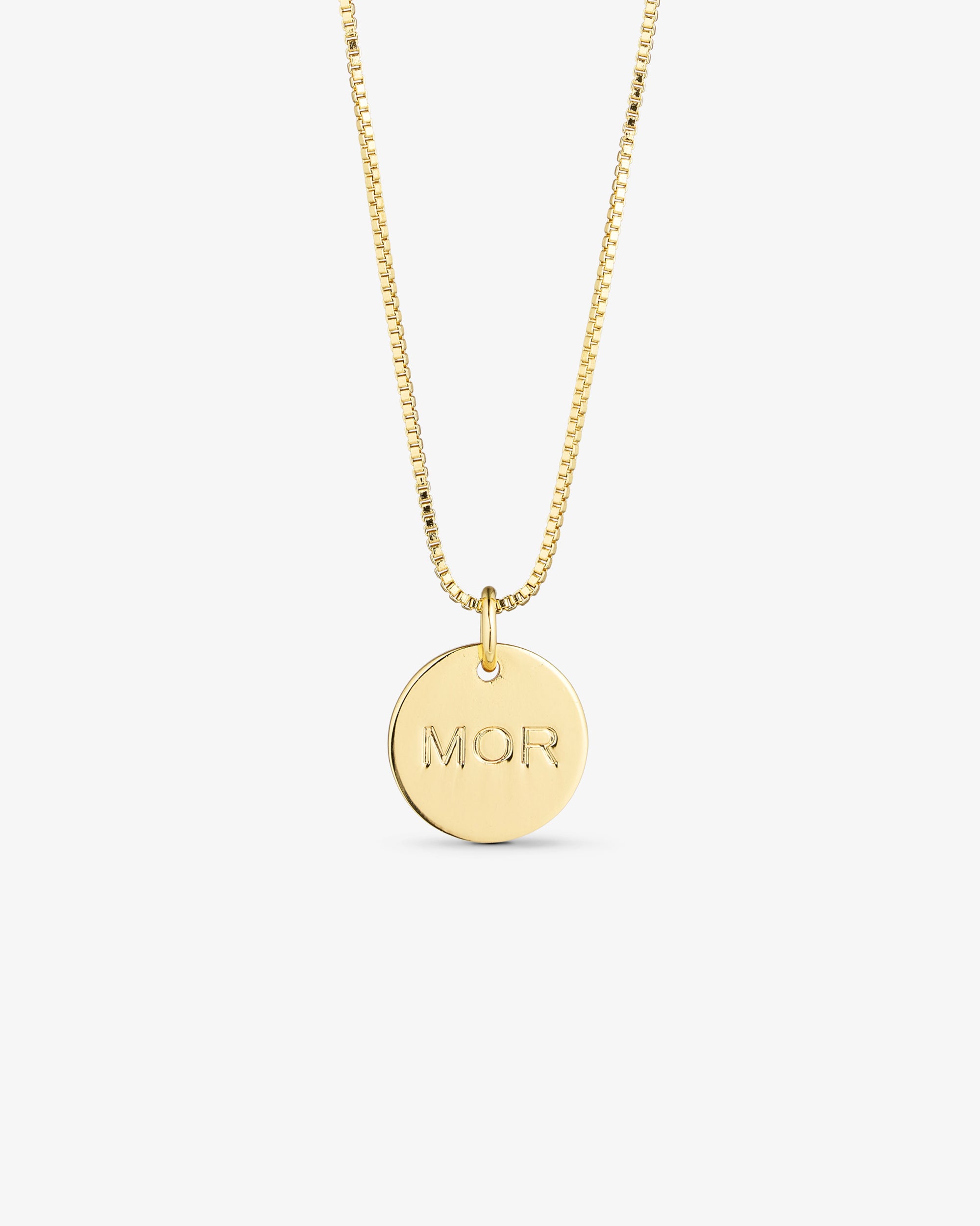 MOR Halskæde - 18 karat forgyldt